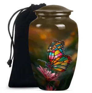 Butterfly Urn Serenity - Cremation Vessel for Ethereal Remembrances