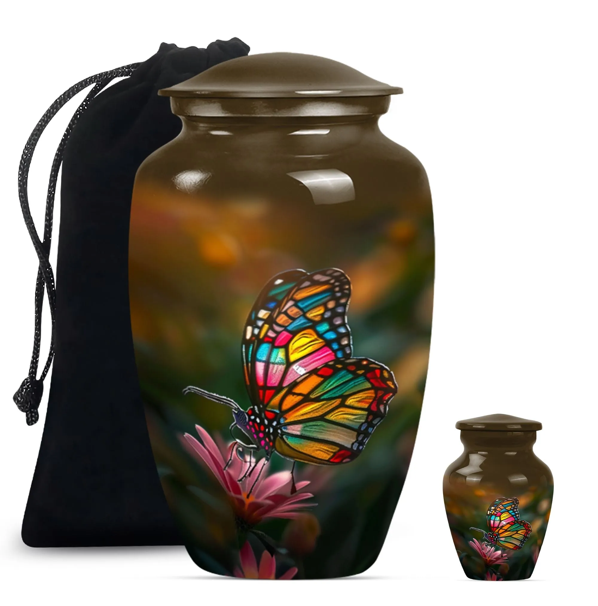 Butterfly Urn Serenity - Cremation Vessel for Ethereal Remembrances