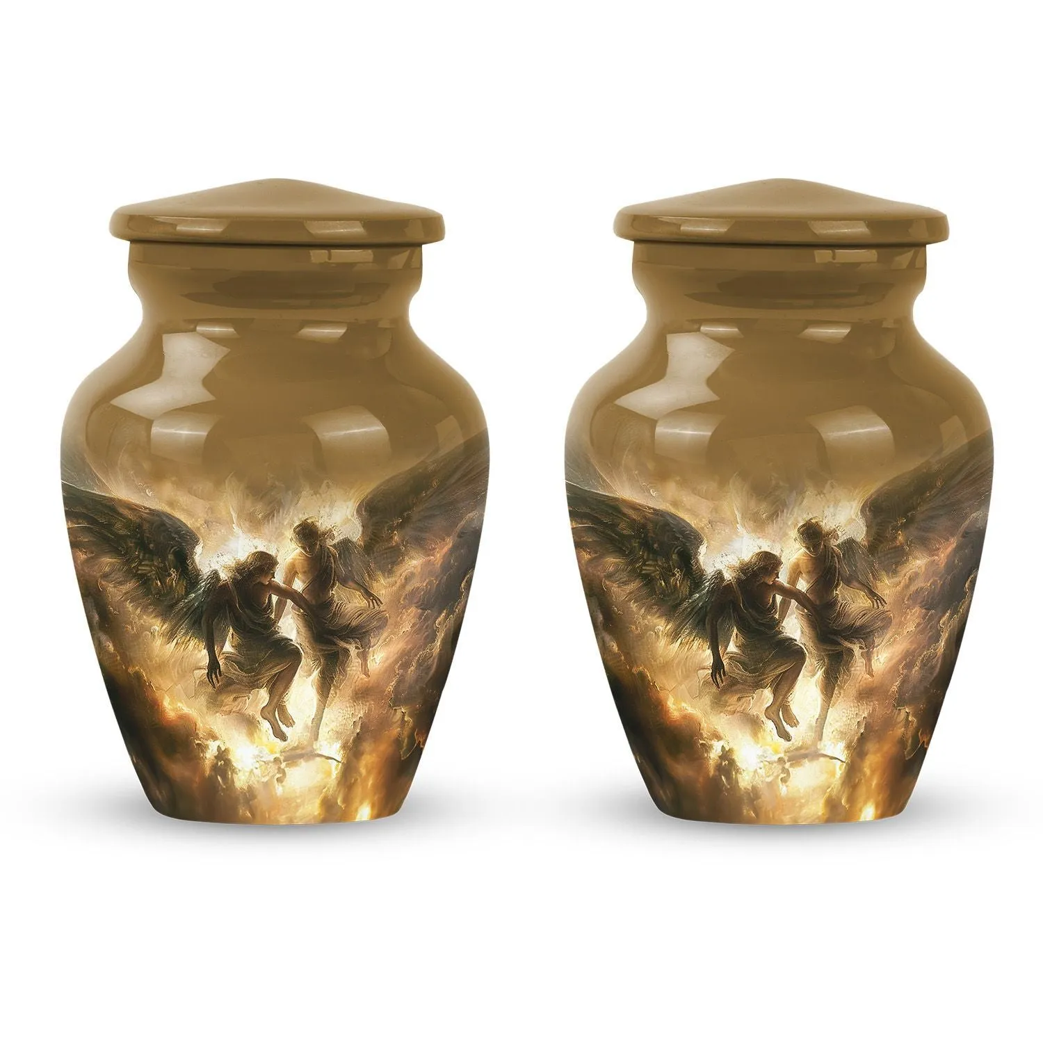 Catholic Memorial Funeral Burial Urn