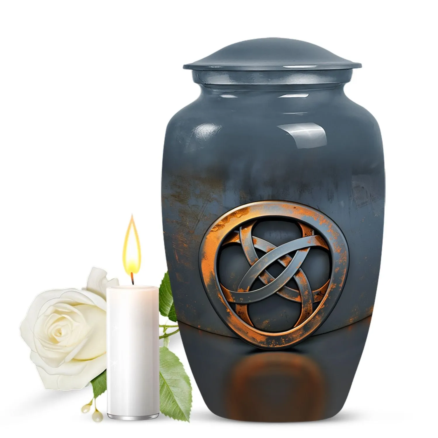 Cherished Remembrance: Premium Catholic Cremation Urn