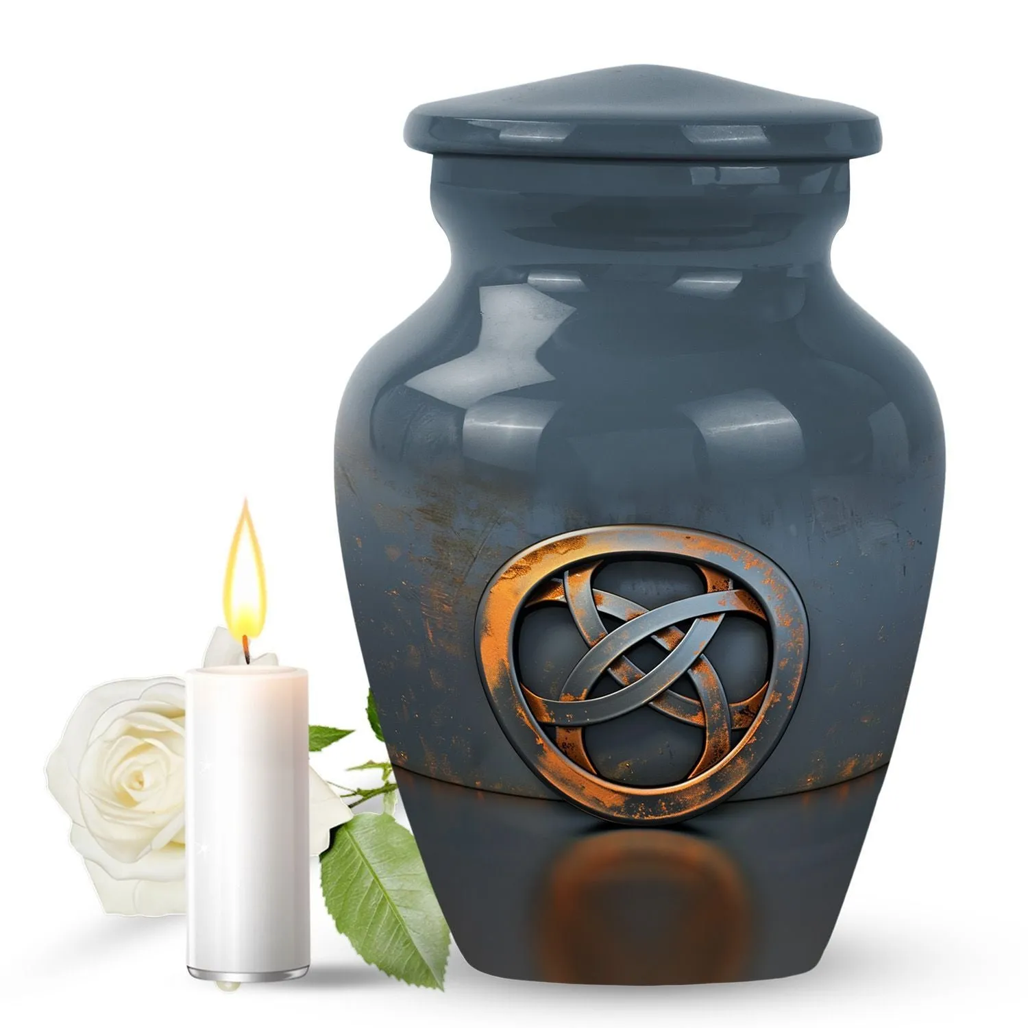 Cherished Remembrance: Premium Catholic Cremation Urn