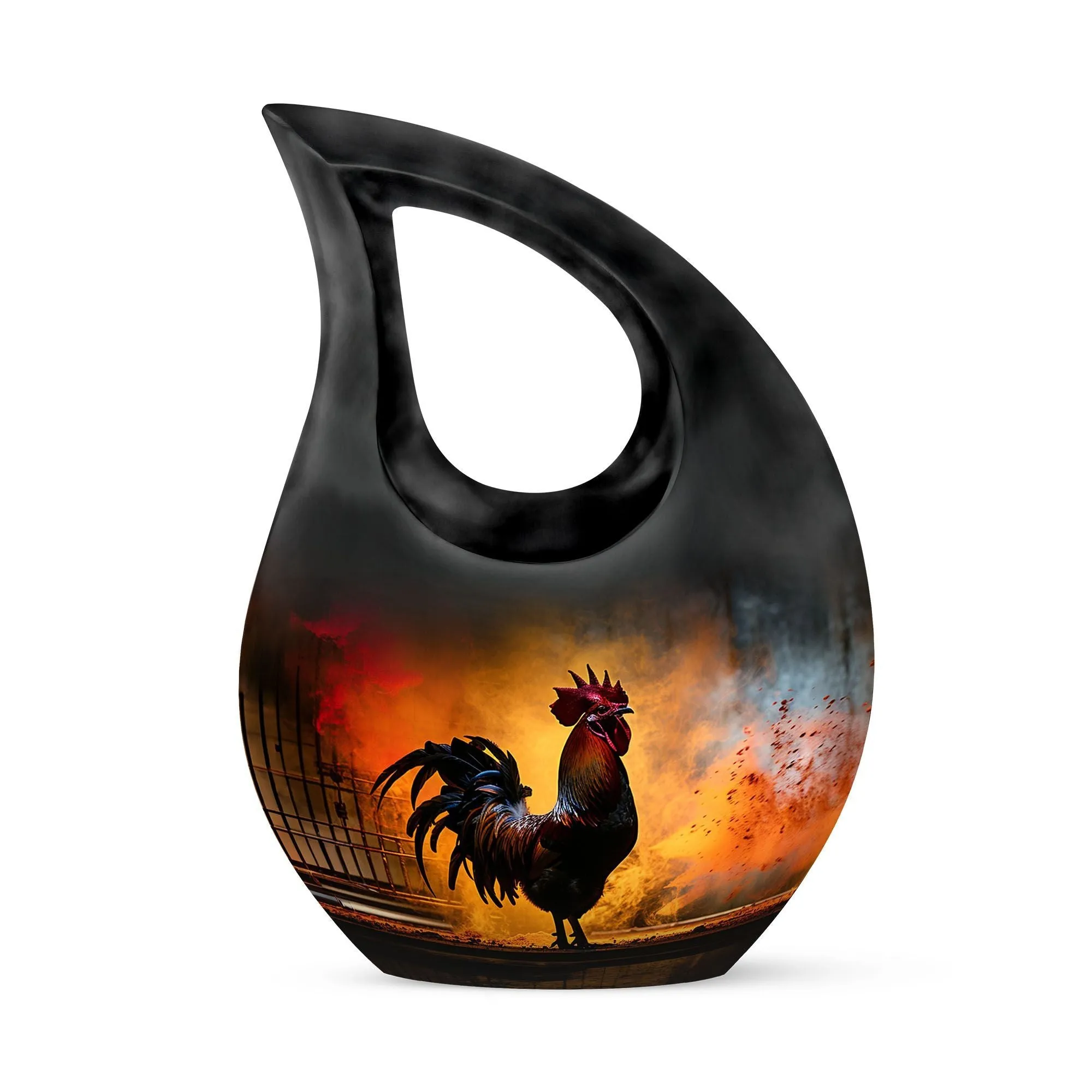 Chicken Urn small urn for cremated remains ashes keepsake