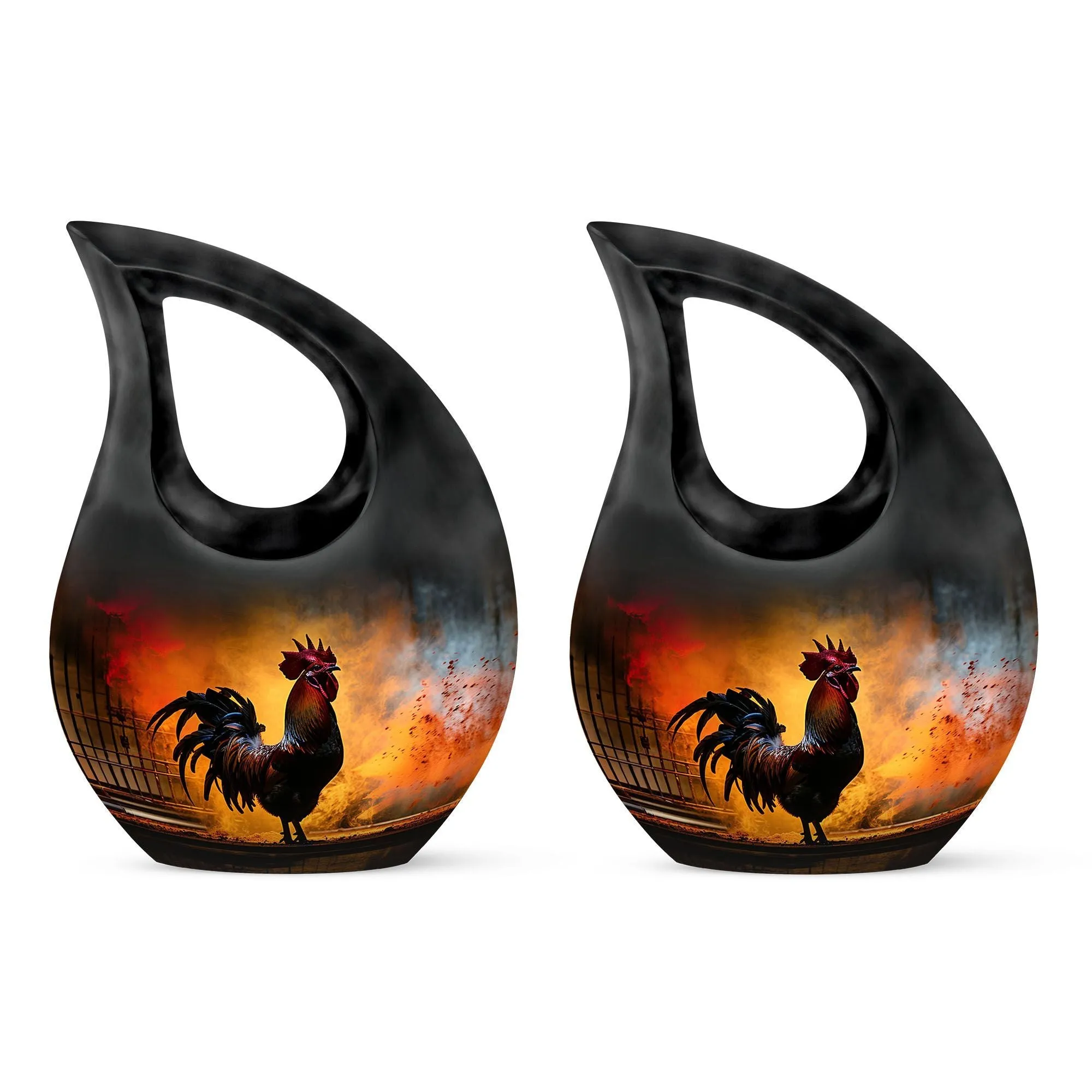 Chicken Urn small urn for cremated remains ashes keepsake