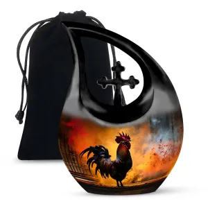 Chicken Urn small urn for cremated remains ashes keepsake