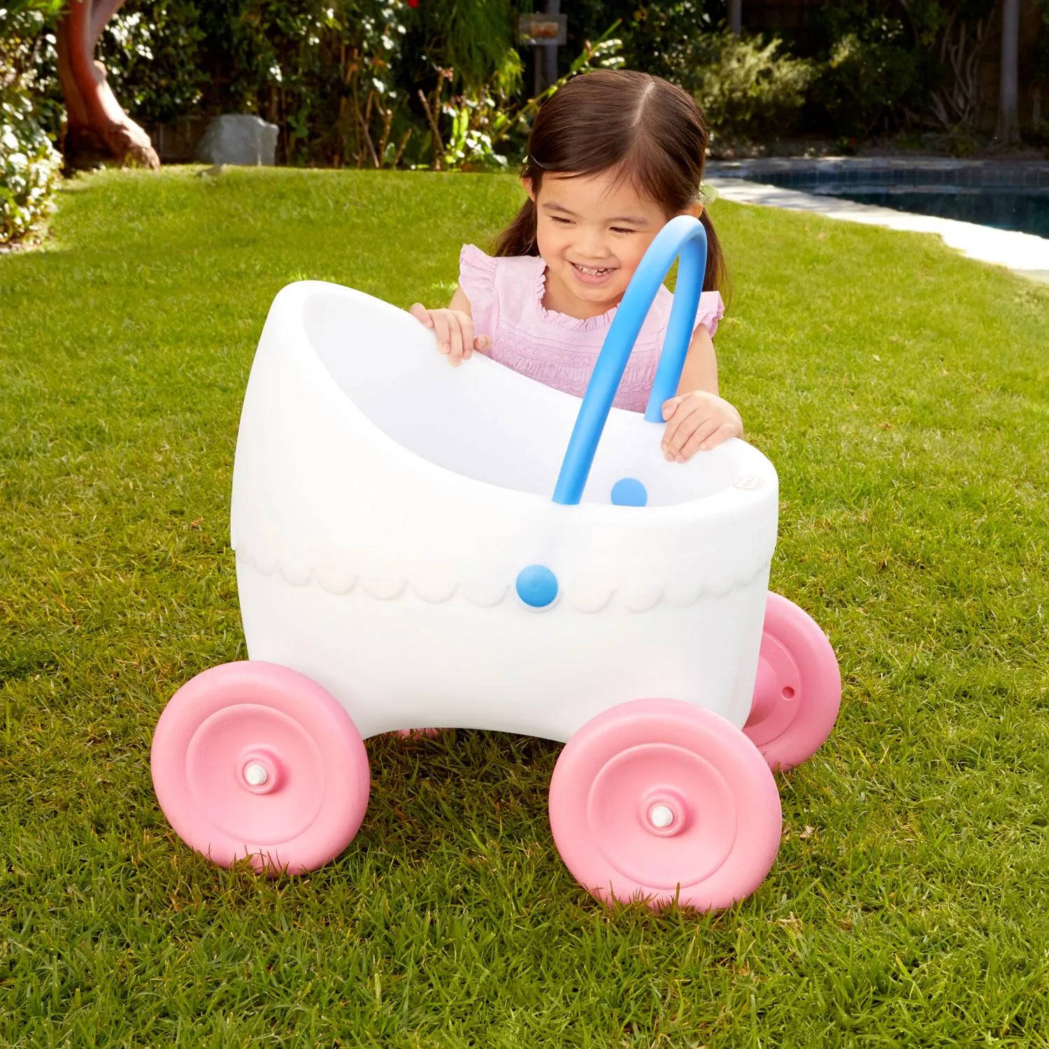 Classic Doll Buggy –  Stroller for Dolls Up to 18"