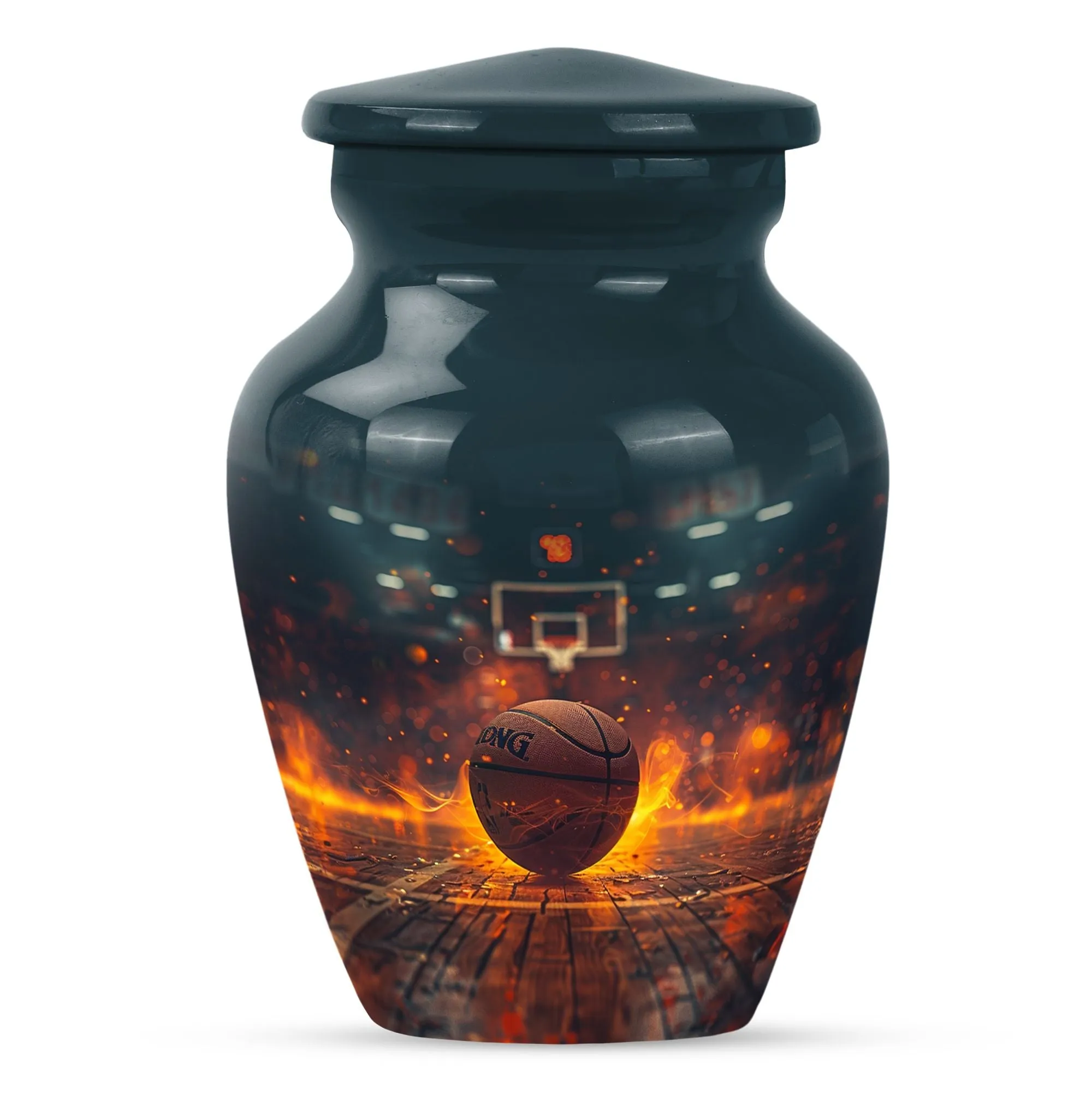 Commendation Casket |  Basketball Memorial Cremation Urn