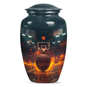 Commendation Casket |  Basketball Memorial Cremation Urn
