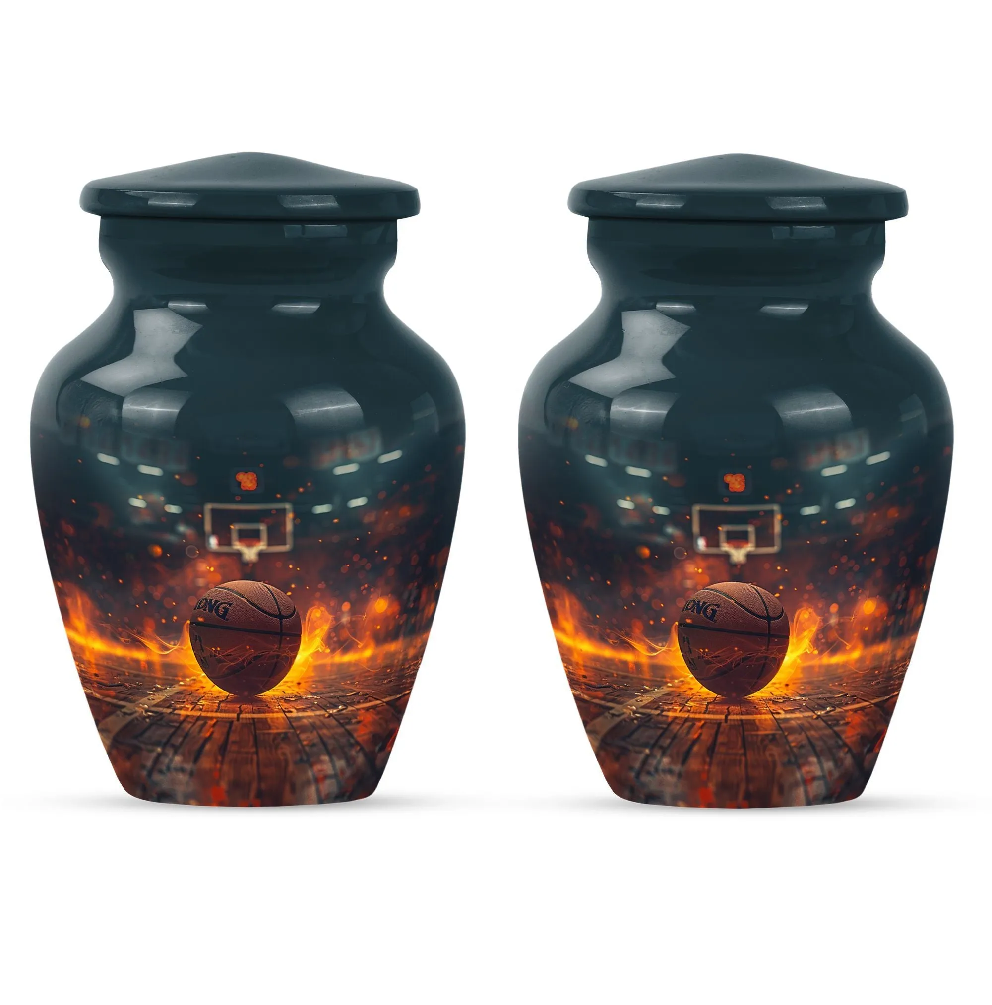 Commendation Casket |  Basketball Memorial Cremation Urn
