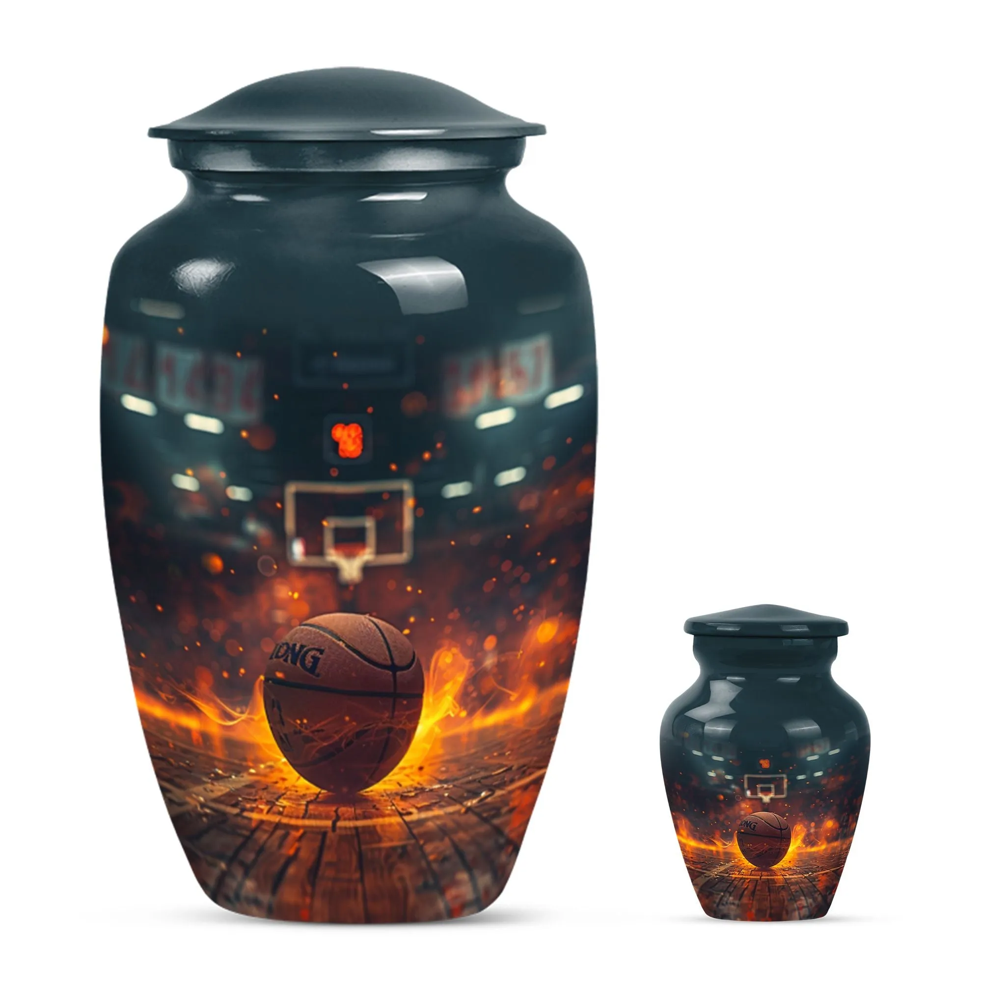 Commendation Casket |  Basketball Memorial Cremation Urn