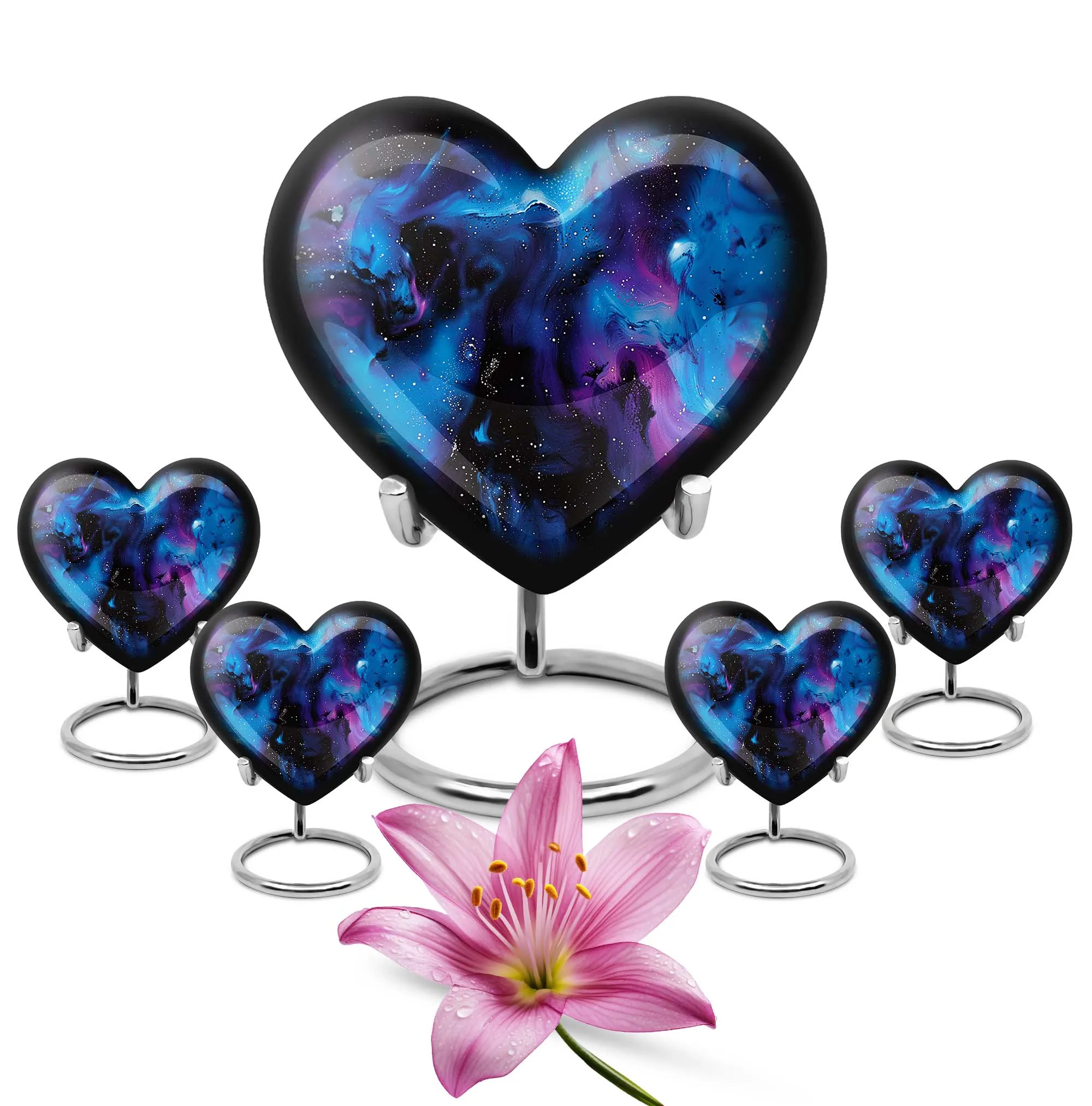 Cosmic Galaxy Urn: Heartfelt Cremation Keepsake for Adults