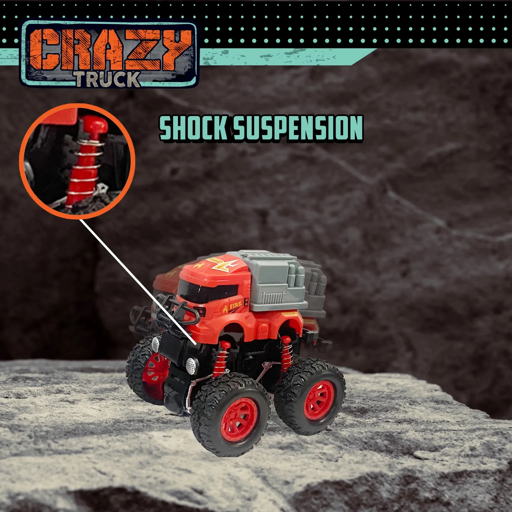 Crazy Trucks: Fire Trucks 2Pk