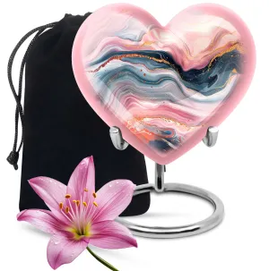 Cremation Keepsake Abstract Urn- A Cherished Memorial Element