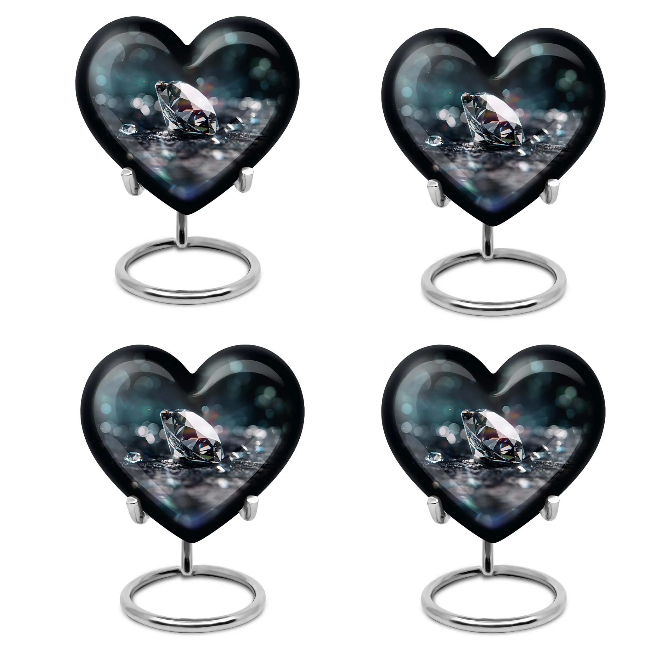 Diamond Adore, A Unique Heart-designed Cremation Urn