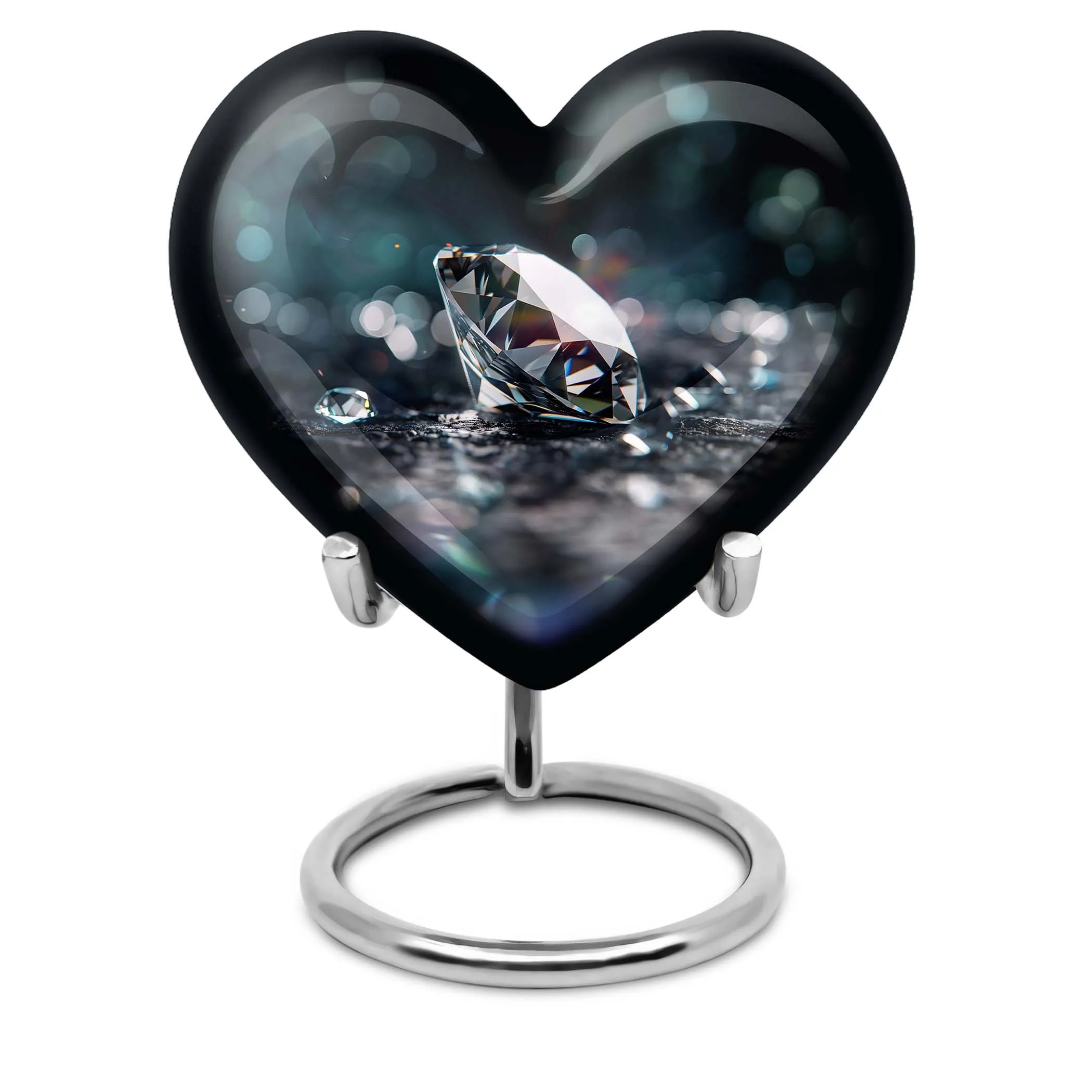 Diamond Adore, A Unique Heart-designed Cremation Urn