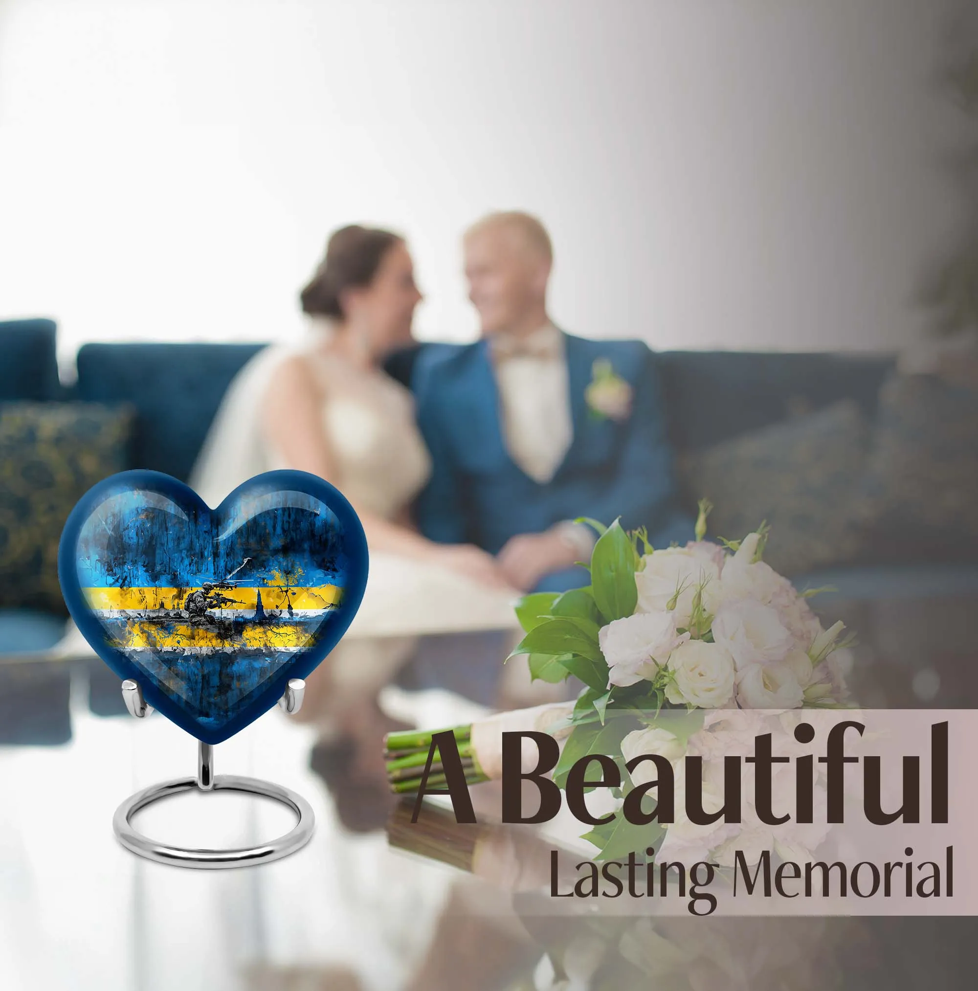 Dignified Departure: Military-Inspired Funeral Cremation Urn
