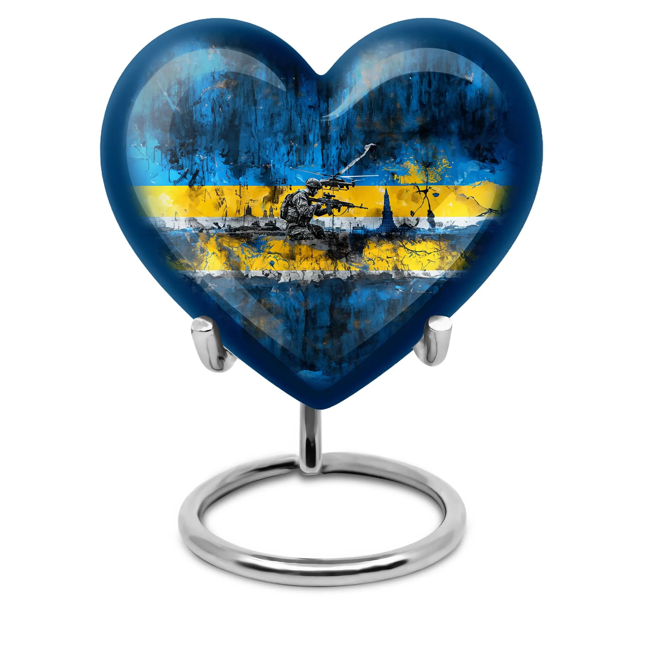 Dignified Departure: Military-Inspired Funeral Cremation Urn