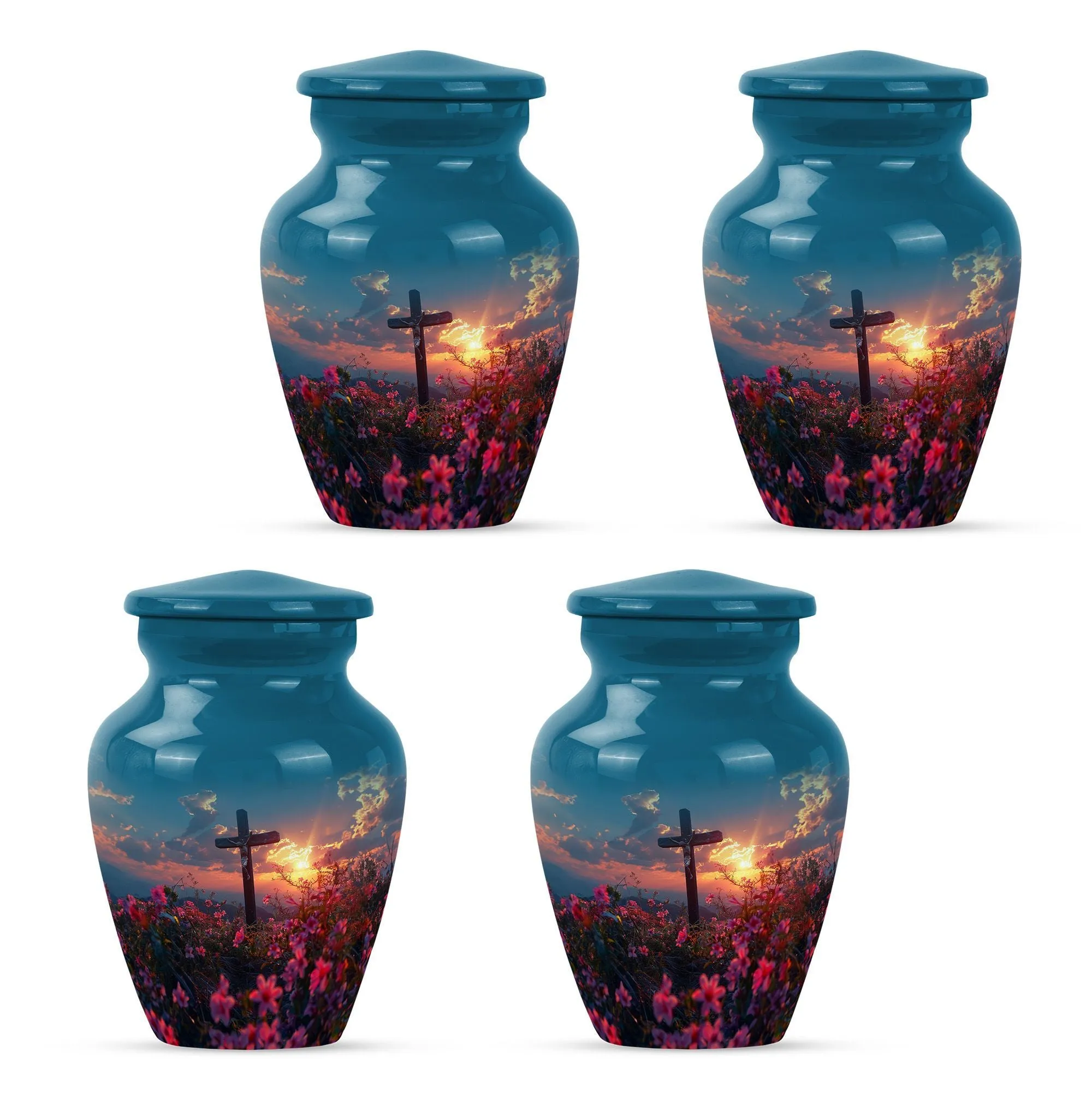Divine Cross Urn & Memorable Funeral Ash Sanctuary