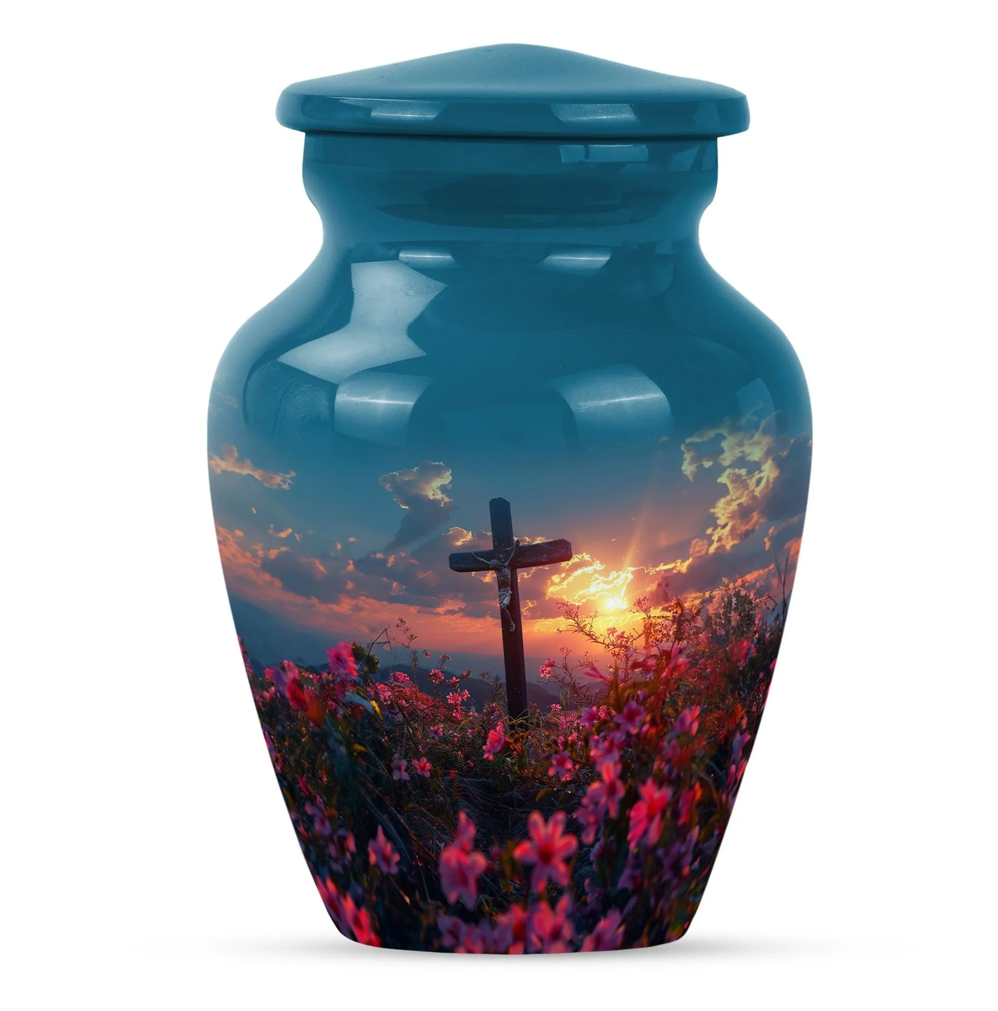 Divine Cross Urn & Memorable Funeral Ash Sanctuary