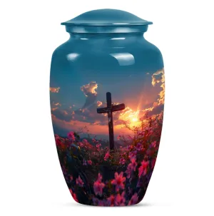 Divine Cross Urn & Memorable Funeral Ash Sanctuary