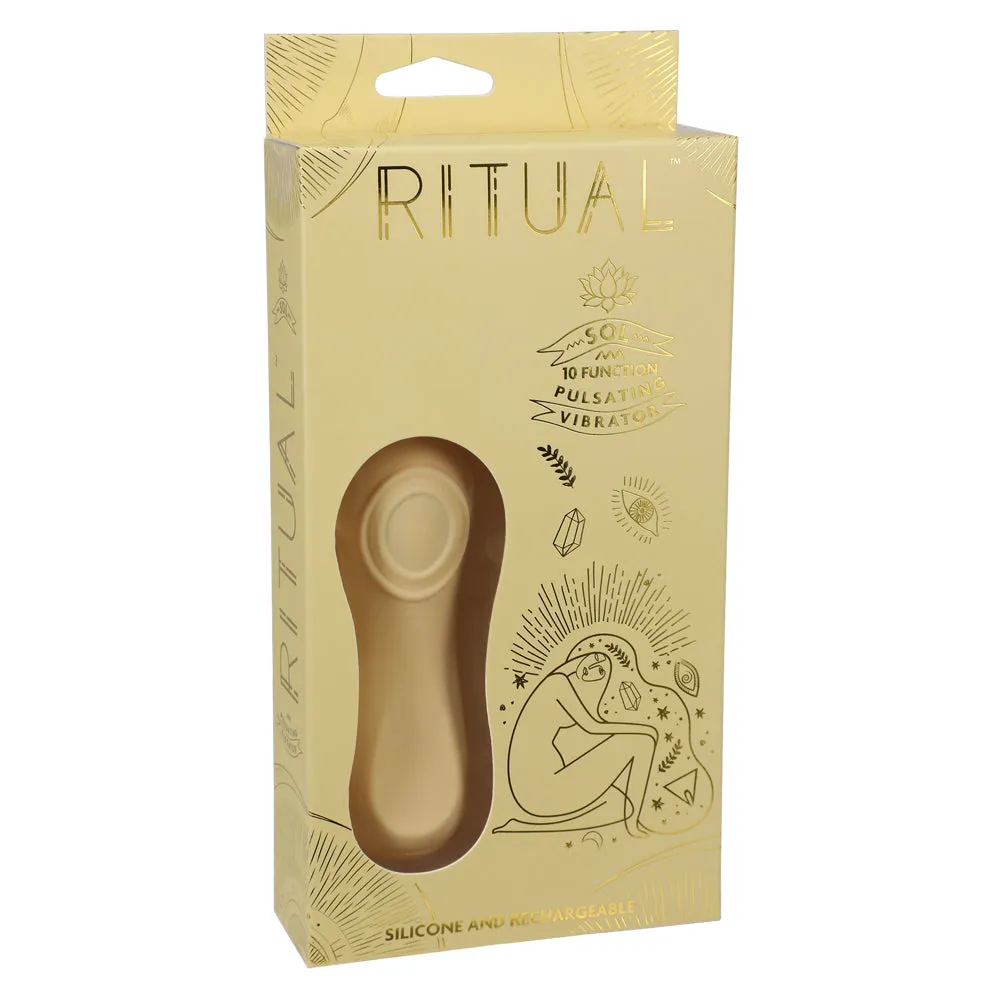 Doc Johnson Ritual Sol 10-Function Pulsating Vibrator