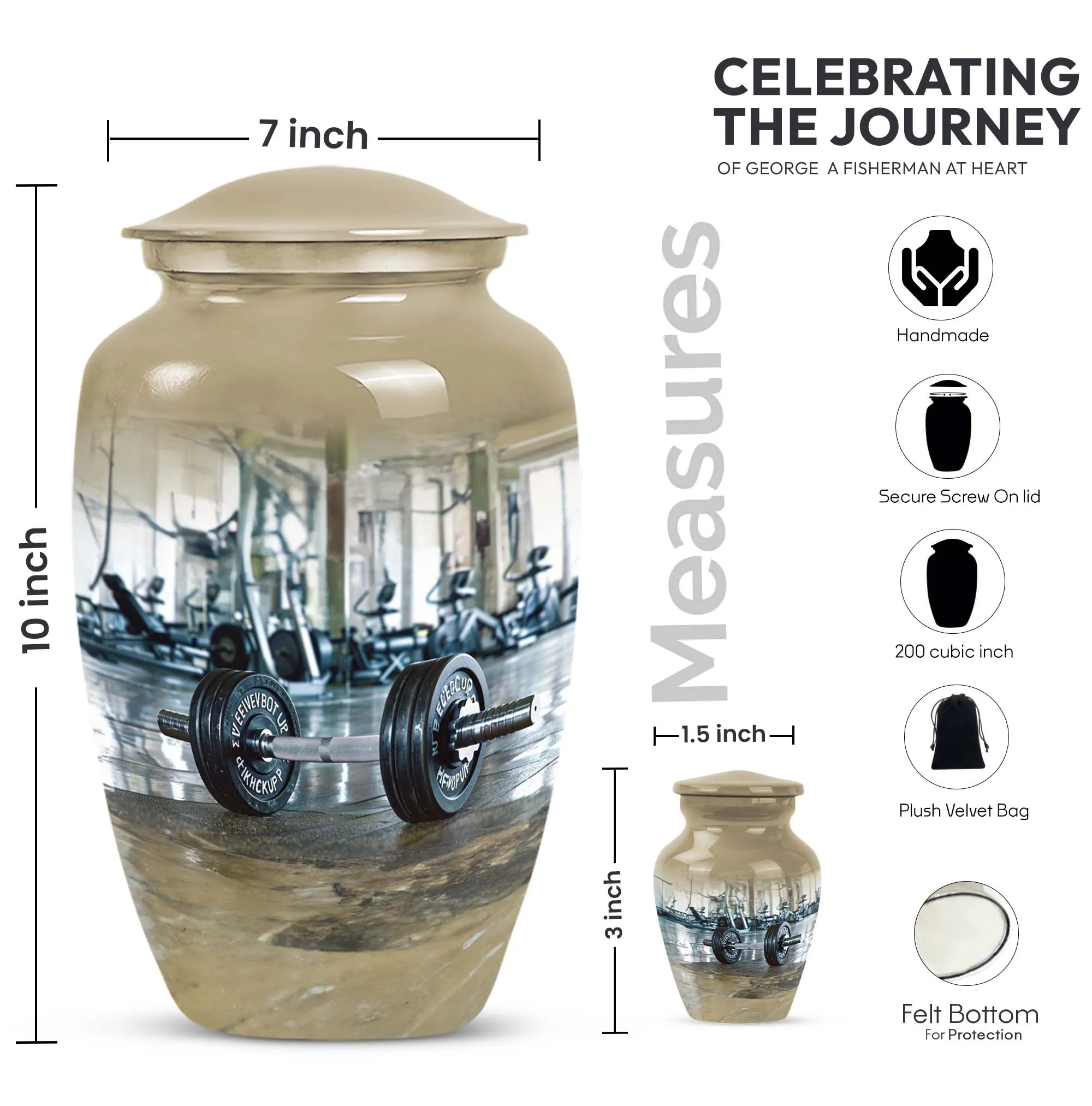 Dumbles Harmony Urn: Remembrance Cremation