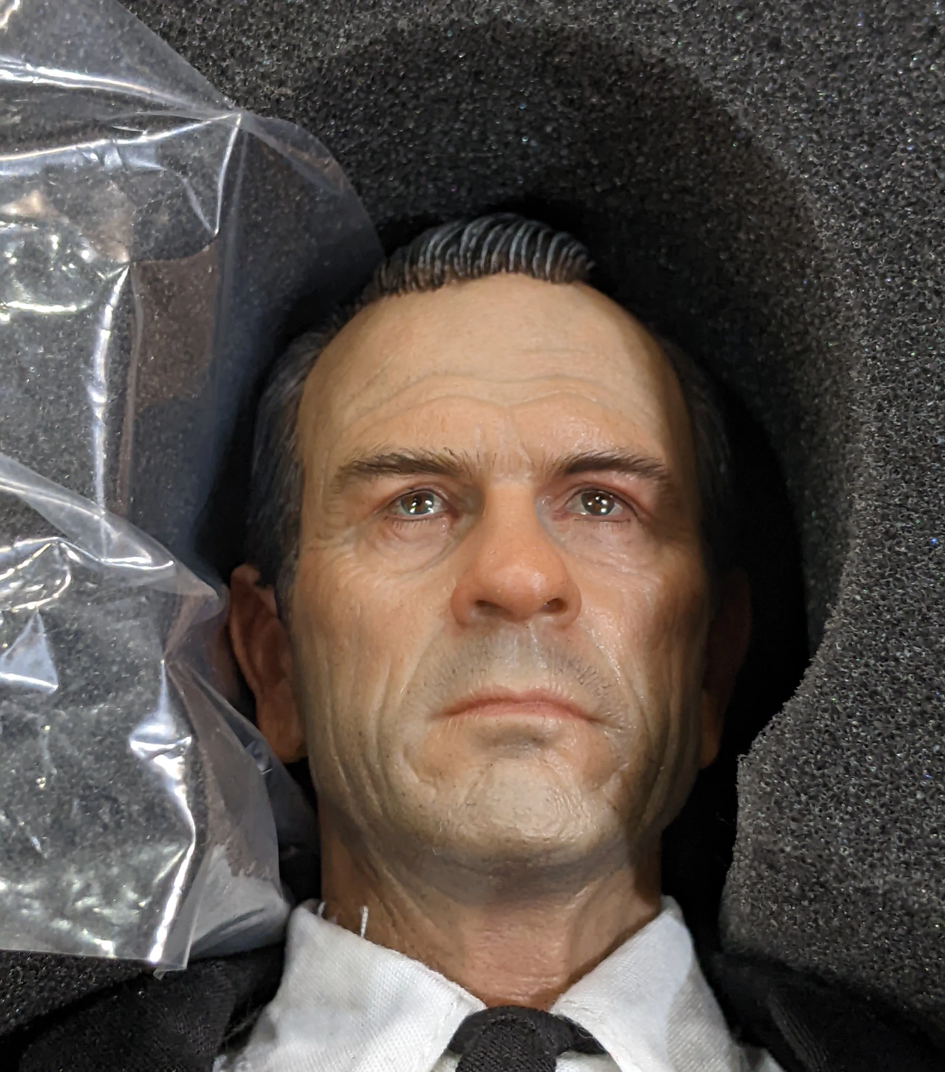 Enterbay Real Masterpiece 1/6 Men In Black MIB 3 Agent K Sixth Scale Action Figure *Open Box*