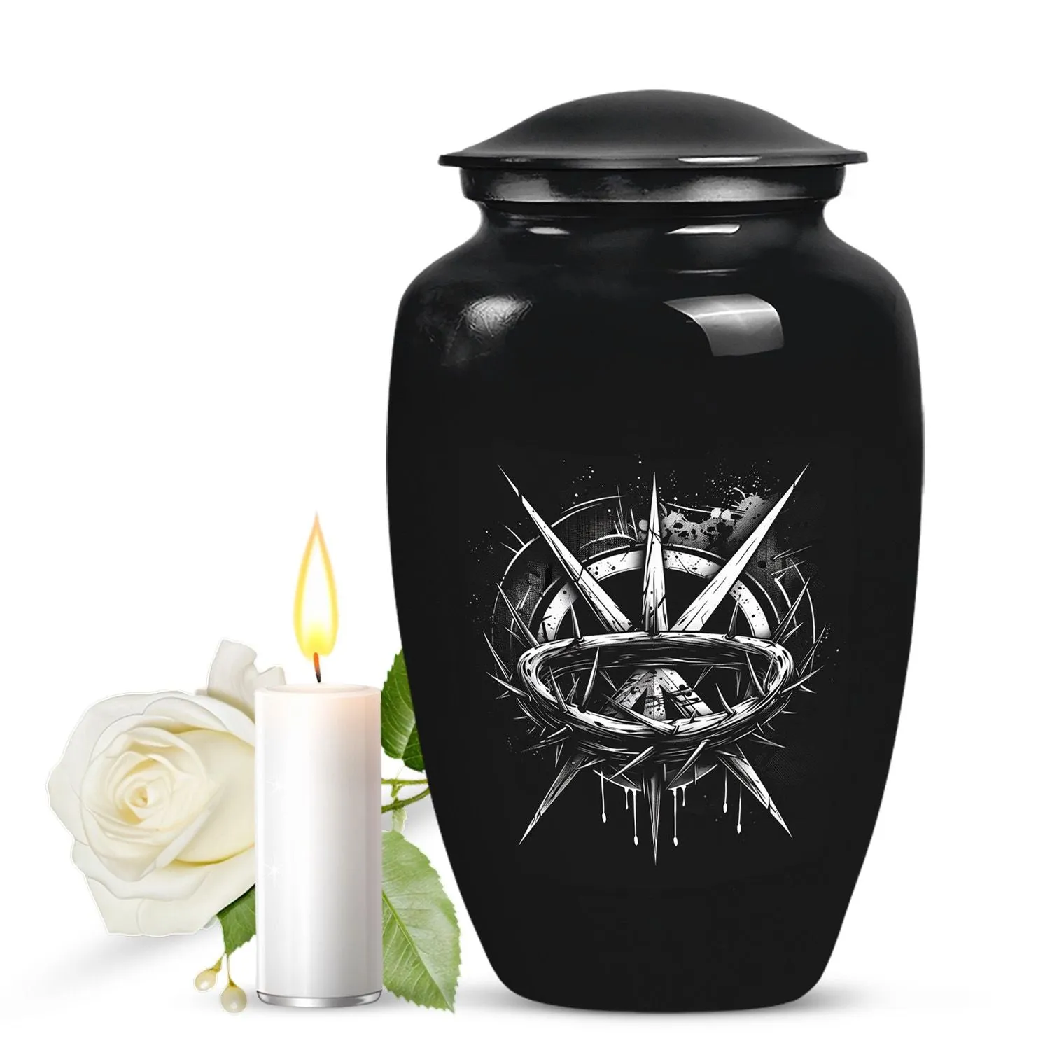 Eternal Remembrance -  Catholic Memorial Ash Urn