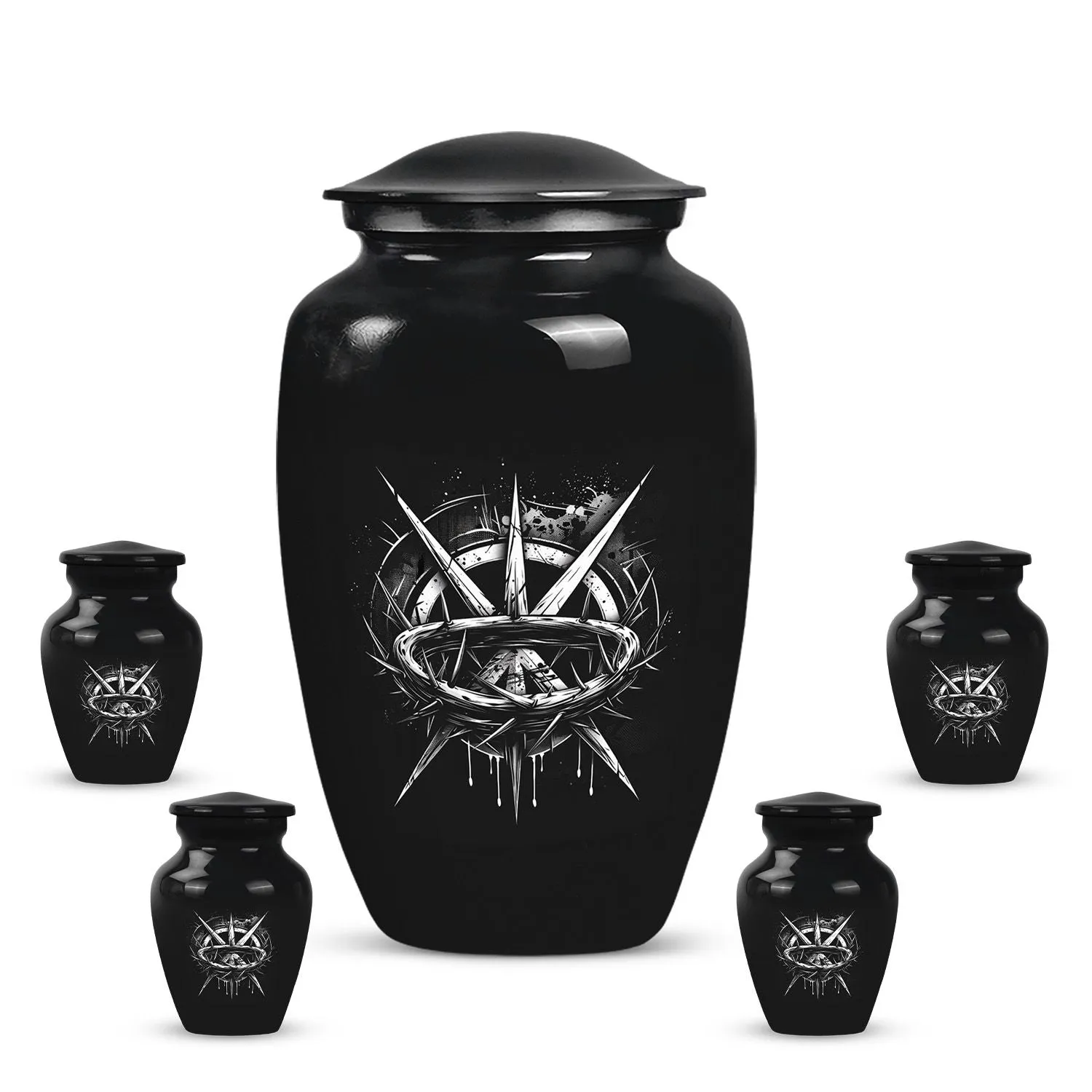 Eternal Remembrance -  Catholic Memorial Ash Urn