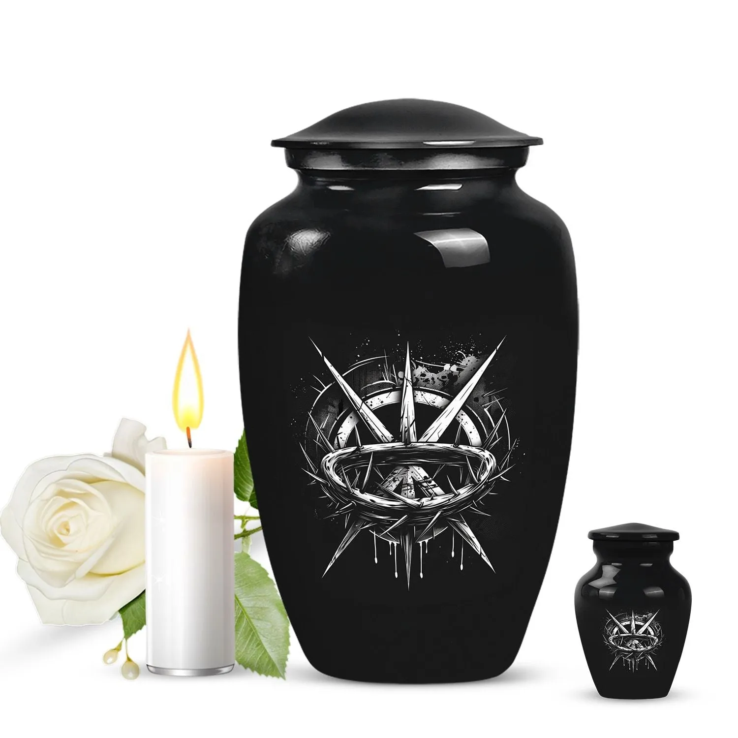 Eternal Remembrance -  Catholic Memorial Ash Urn