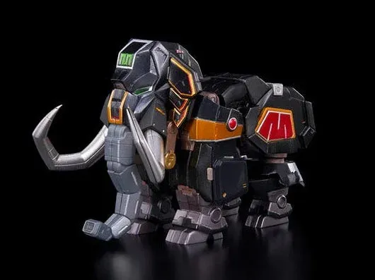 Flame Toys Mighty Morphin Power Rangers Go! Kara Kuri Combine Dino Megazord Figure