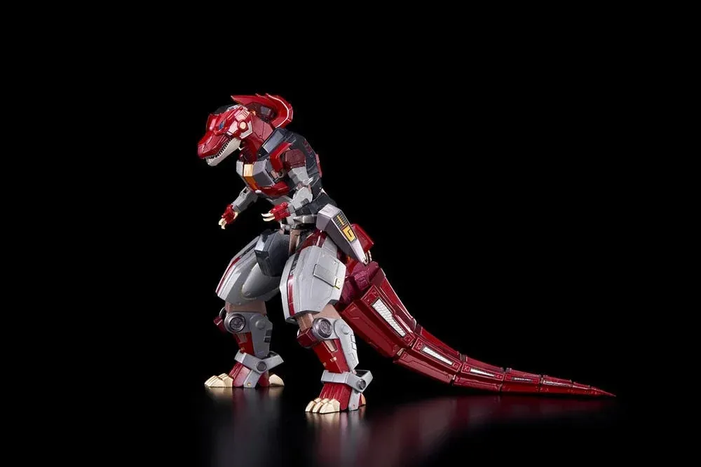Flame Toys Mighty Morphin Power Rangers Go! Kara Kuri Combine Dino Megazord Figure