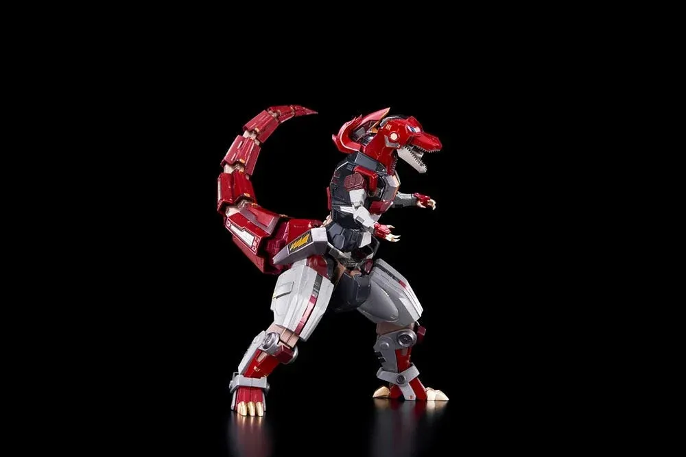 Flame Toys Mighty Morphin Power Rangers Go! Kara Kuri Combine Dino Megazord Figure