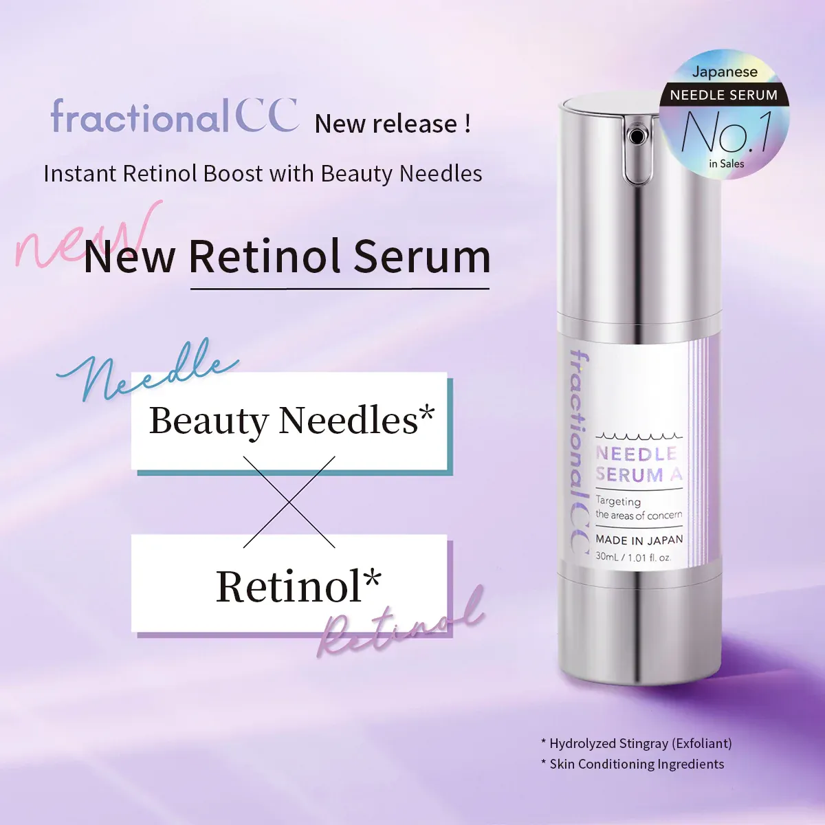 Fractional CC Needle Srerum A 30ml
