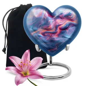 Funeral Abstract Urn, Cherished Memorial for Women