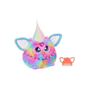 Furby F8900 Tie Dye, 15 Fashion Accessories, Interactive Plush Toys for 6 Year Old Girls & Boys & Up