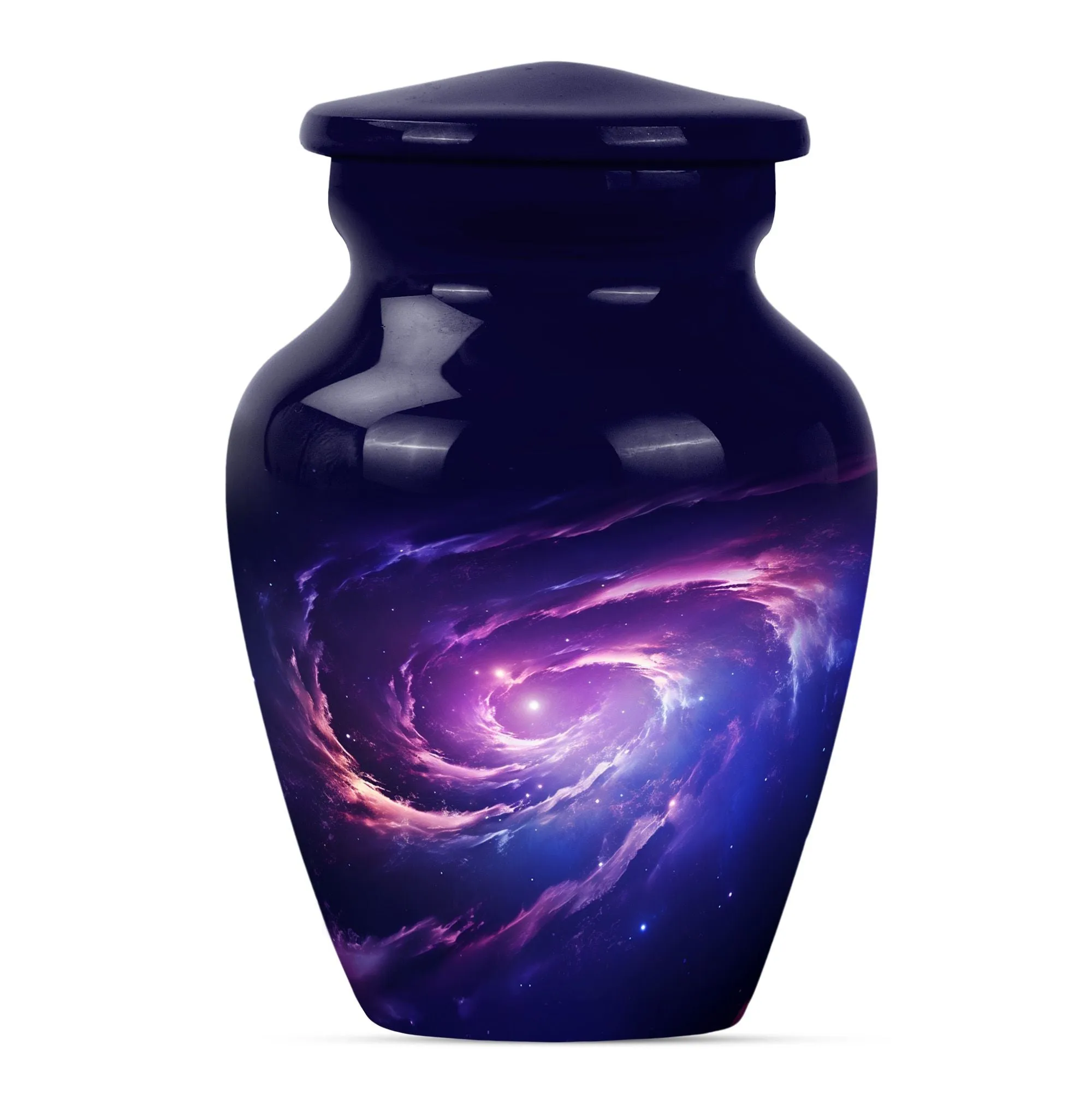 Galaaxy Urn Reminiscent Purple Meadow Tribute Urn For Ashes