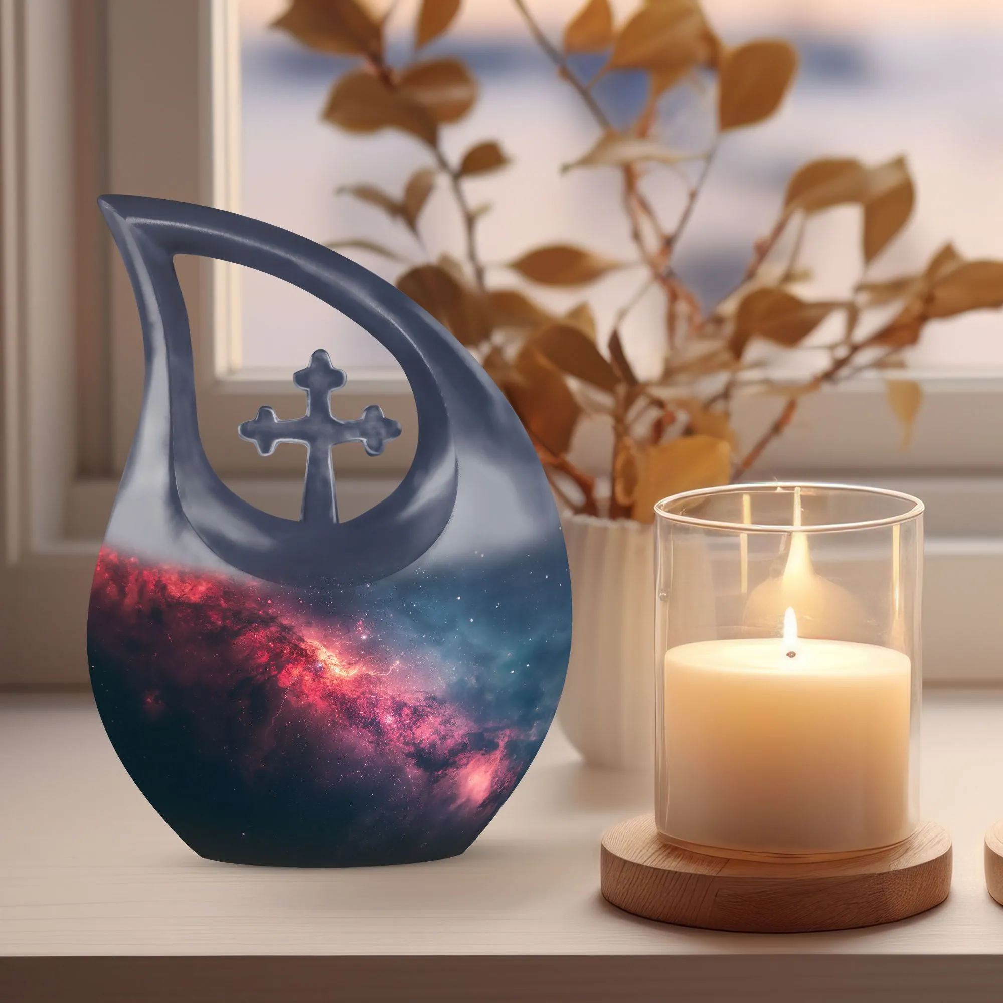 Galaxy Cremation Urn : Cremation Urn For Human Ashes
