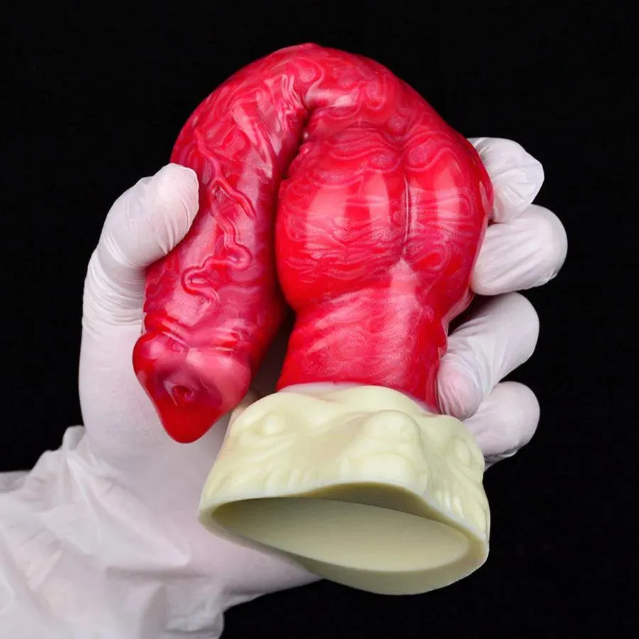 Gerald Silicone Dog Knotted Dildo