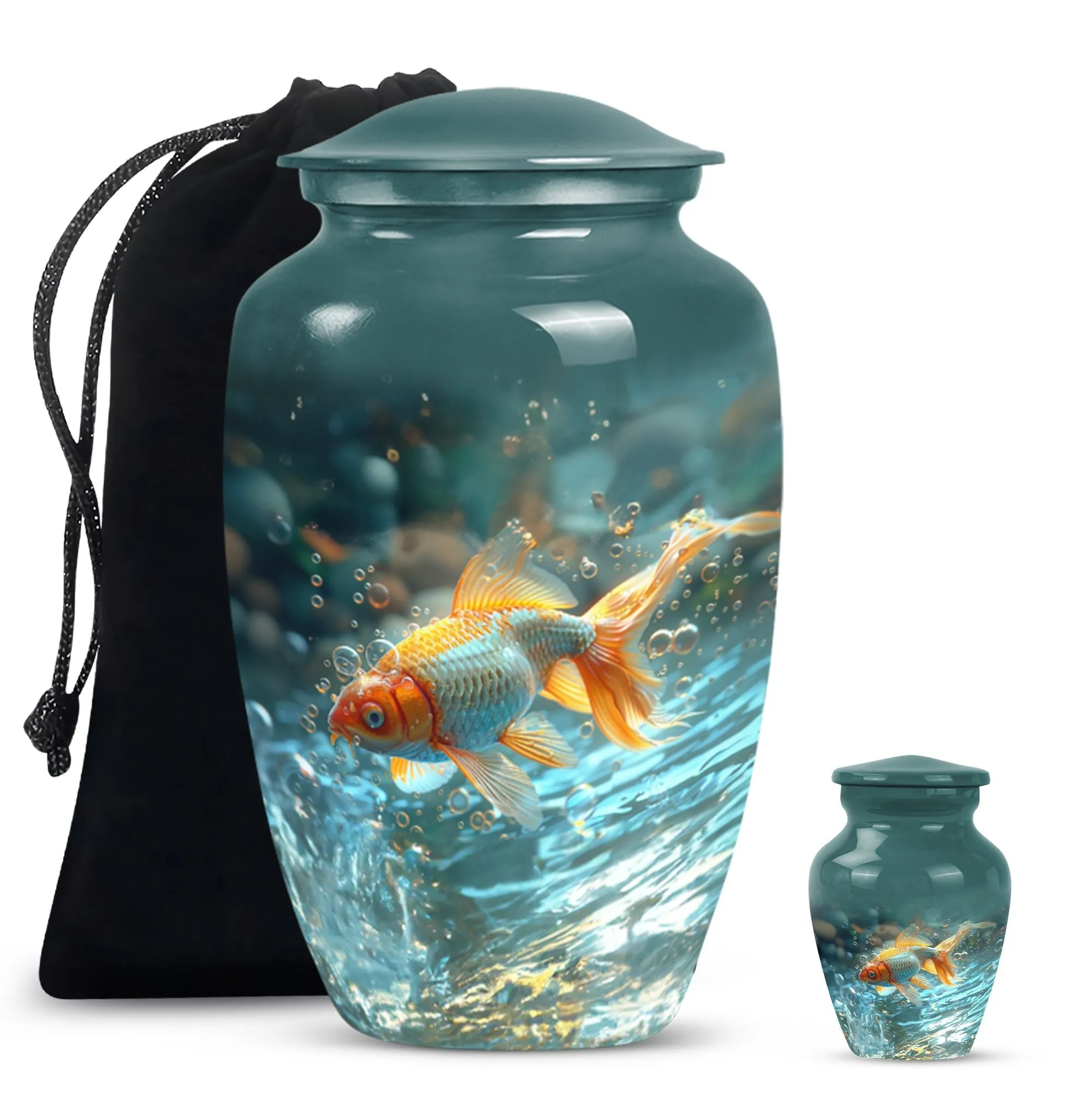 Golden Fish Commemoration -  Cremation Expression