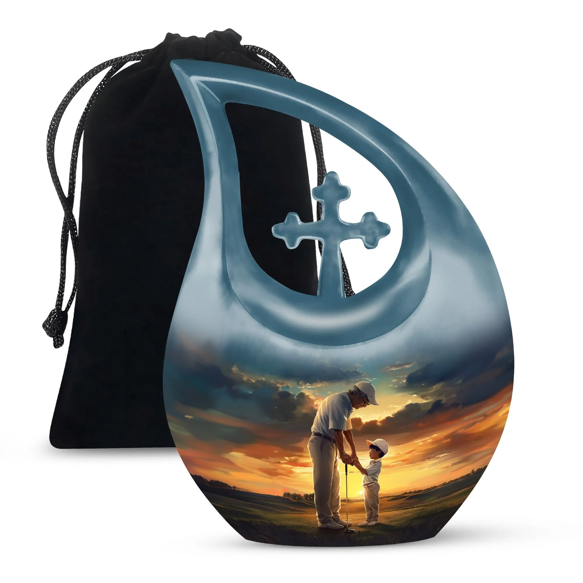 Golf Tribute Memory Holder: An Affordable Cremation Urn