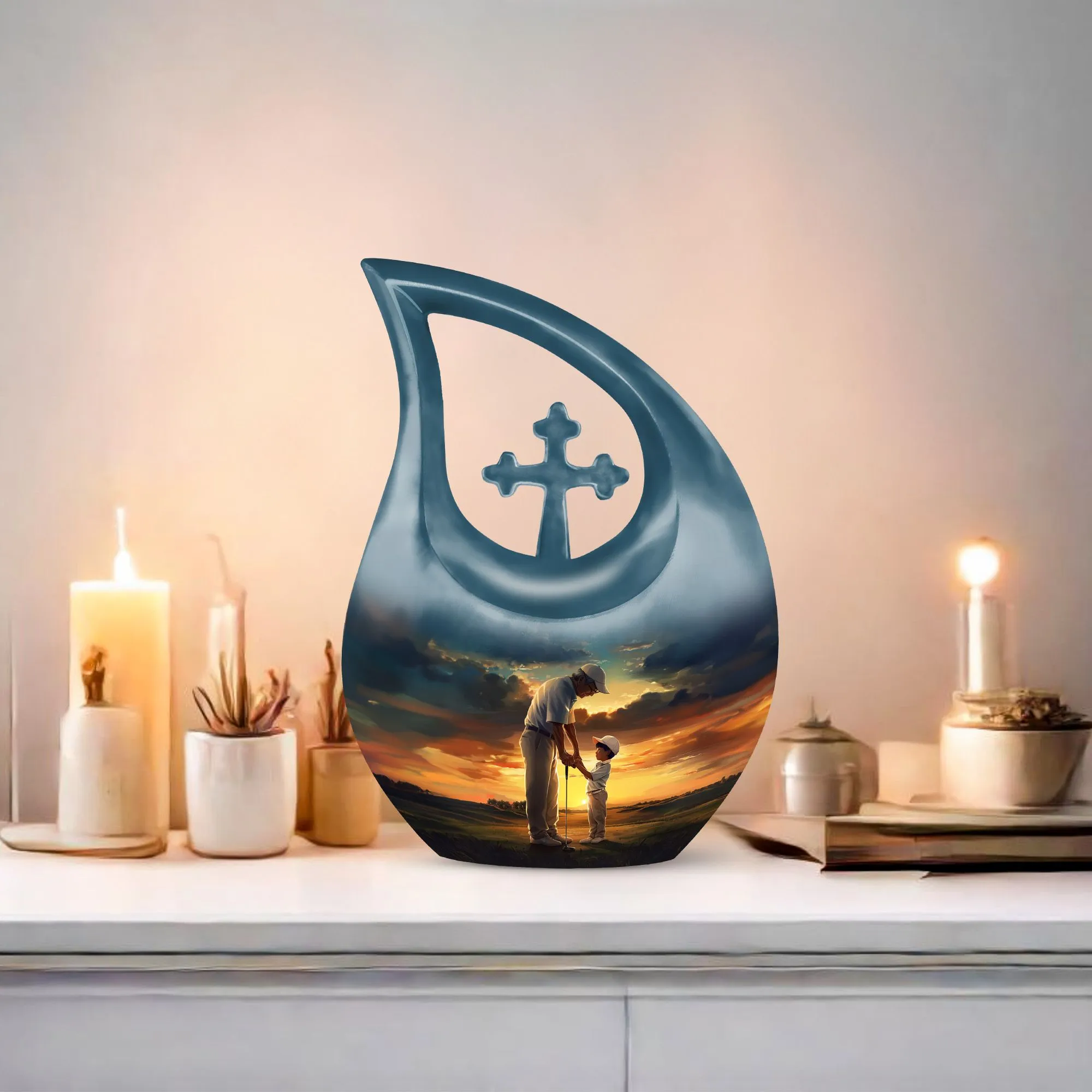 Golf Tribute Memory Holder: An Affordable Cremation Urn