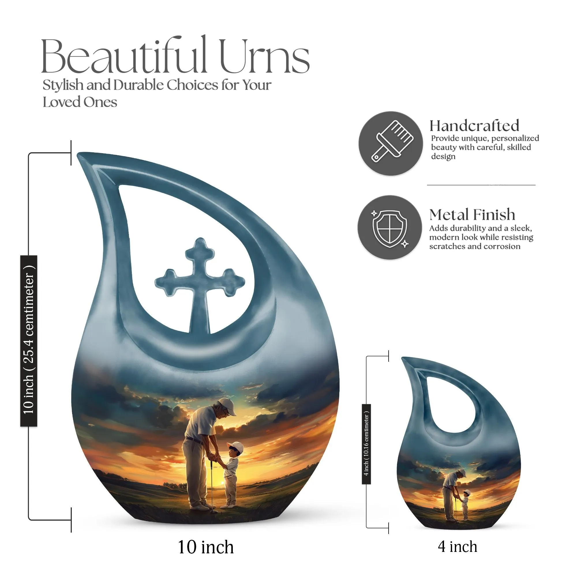 Golf Tribute Memory Holder: An Affordable Cremation Urn