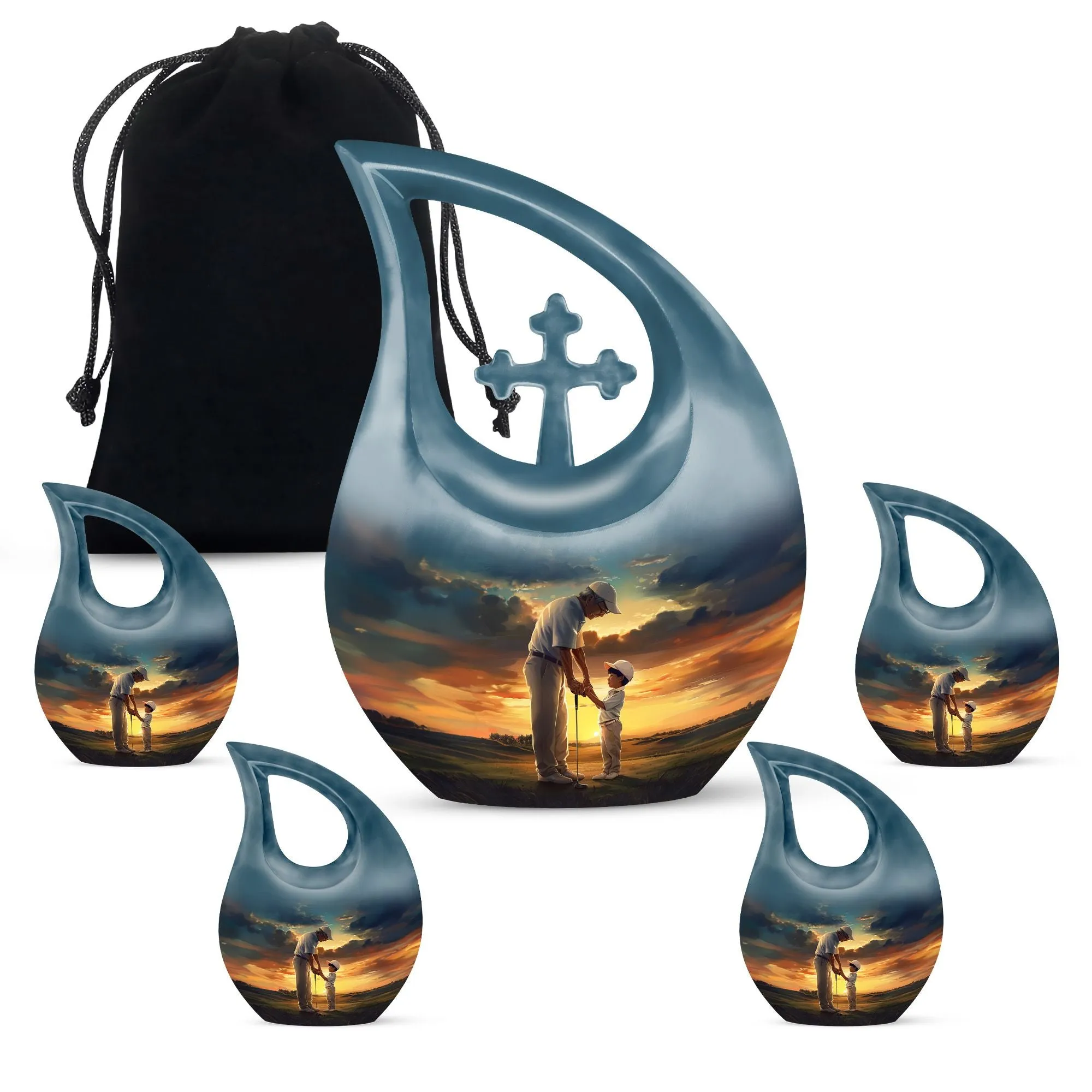Golf Tribute Memory Holder: An Affordable Cremation Urn