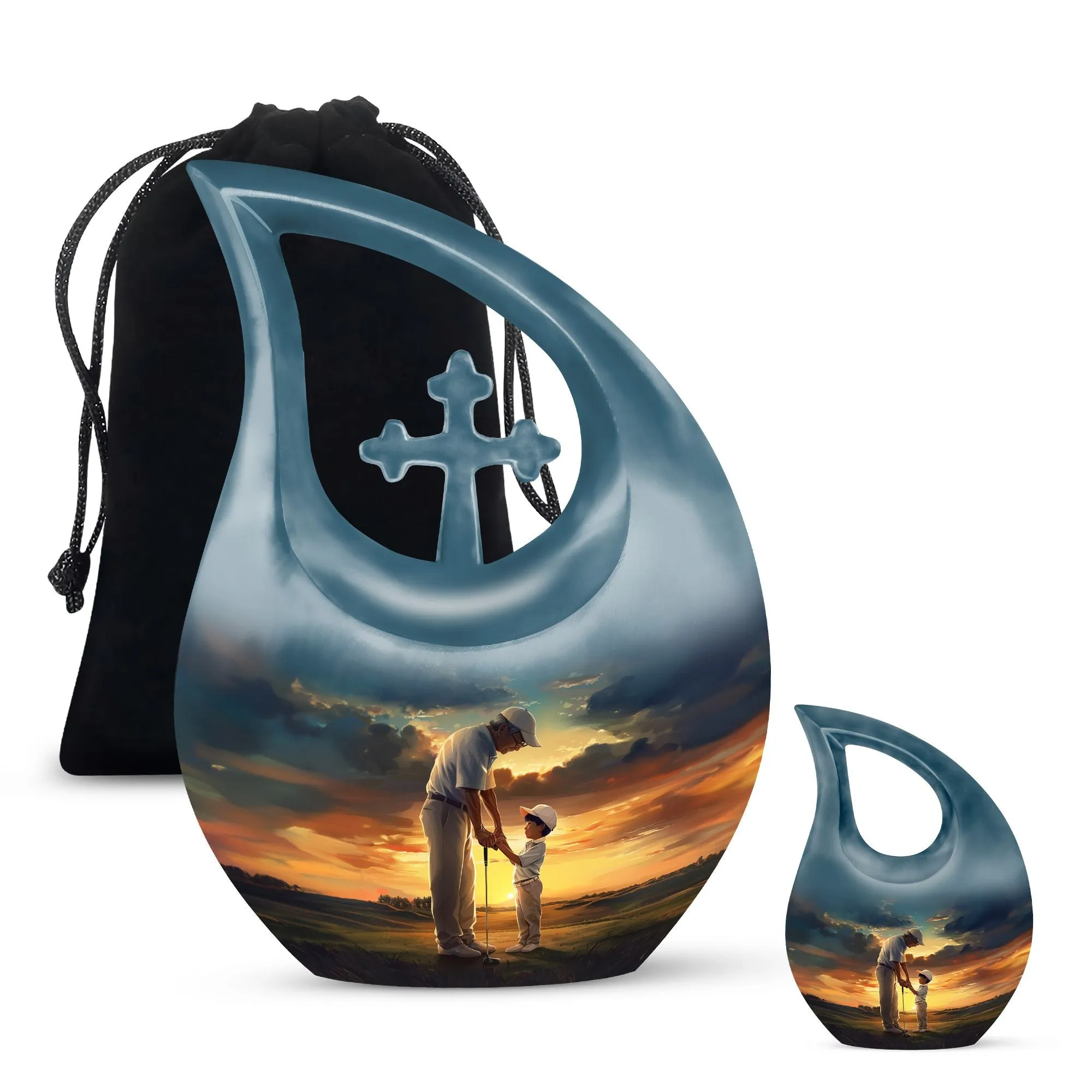 Golf Tribute Memory Holder: An Affordable Cremation Urn