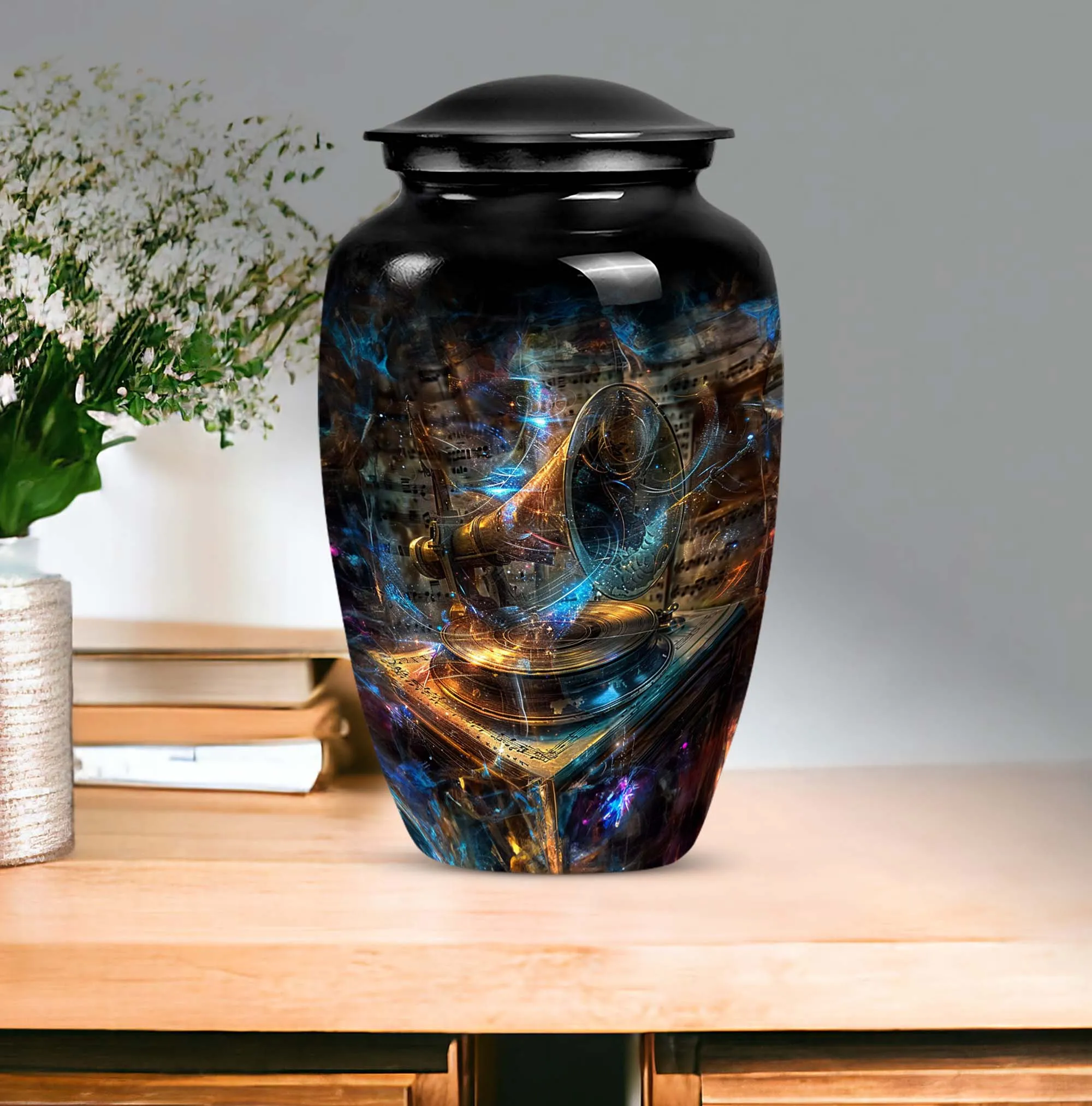Gramophone Legacy - Tailored Personalized Memorial Cremation Urn