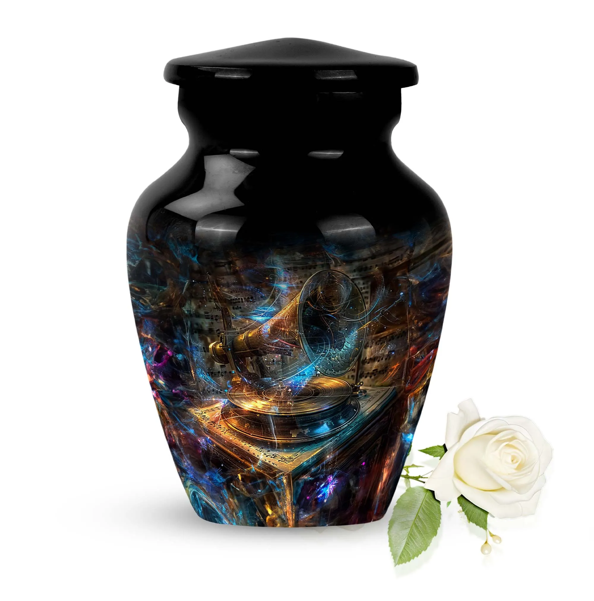 Gramophone Legacy - Tailored Personalized Memorial Cremation Urn