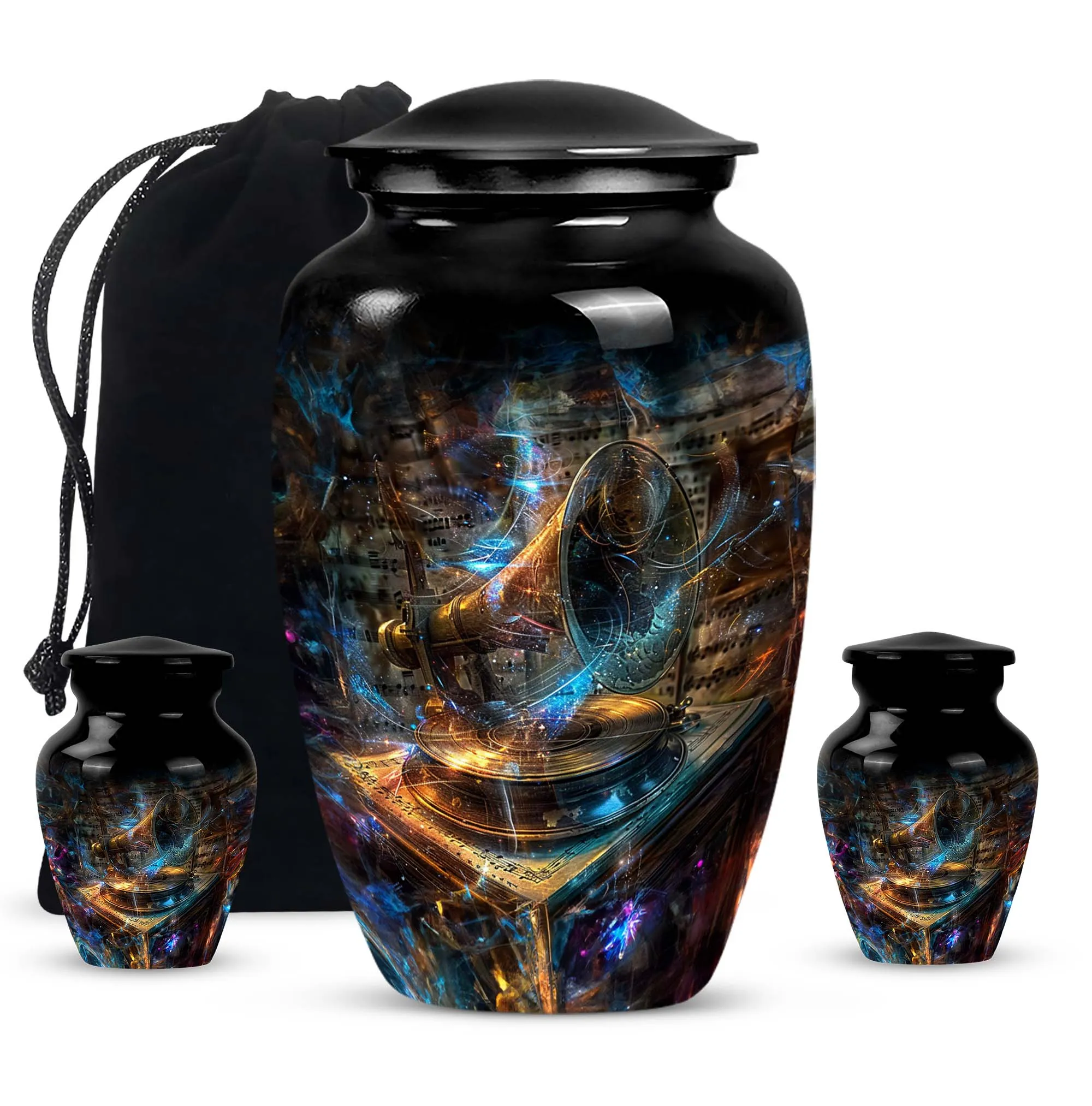 Gramophone Legacy - Tailored Personalized Memorial Cremation Urn
