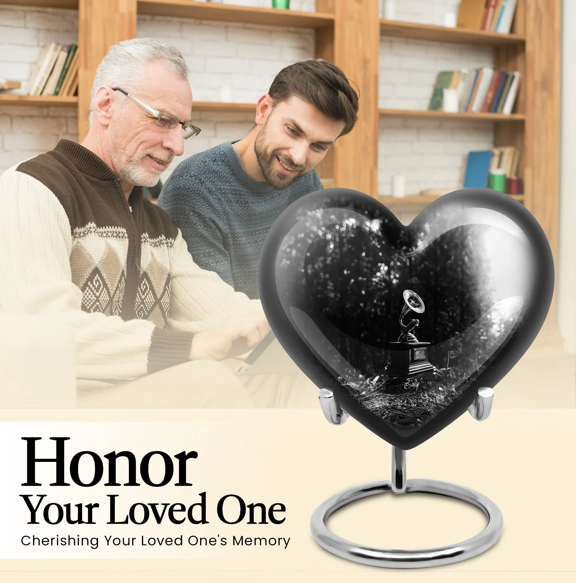 Gramophone Urn: Everlasting Memorial for your Loved One