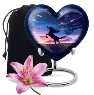 Heartfelt Tribute - Horse Urn - Memorial Keepsake for Eternal Peace