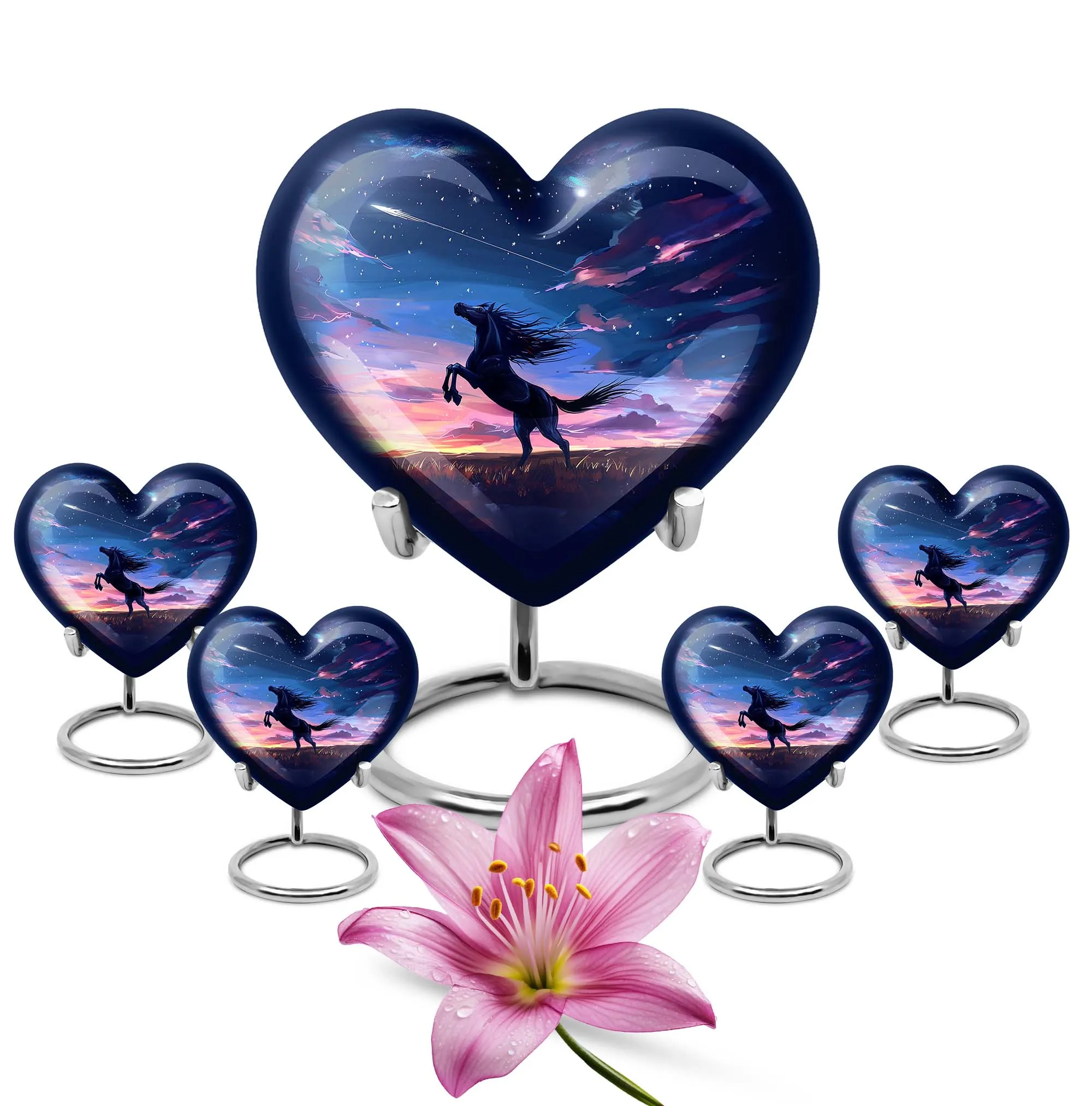 Heartfelt Tribute - Horse Urn - Memorial Keepsake for Eternal Peace